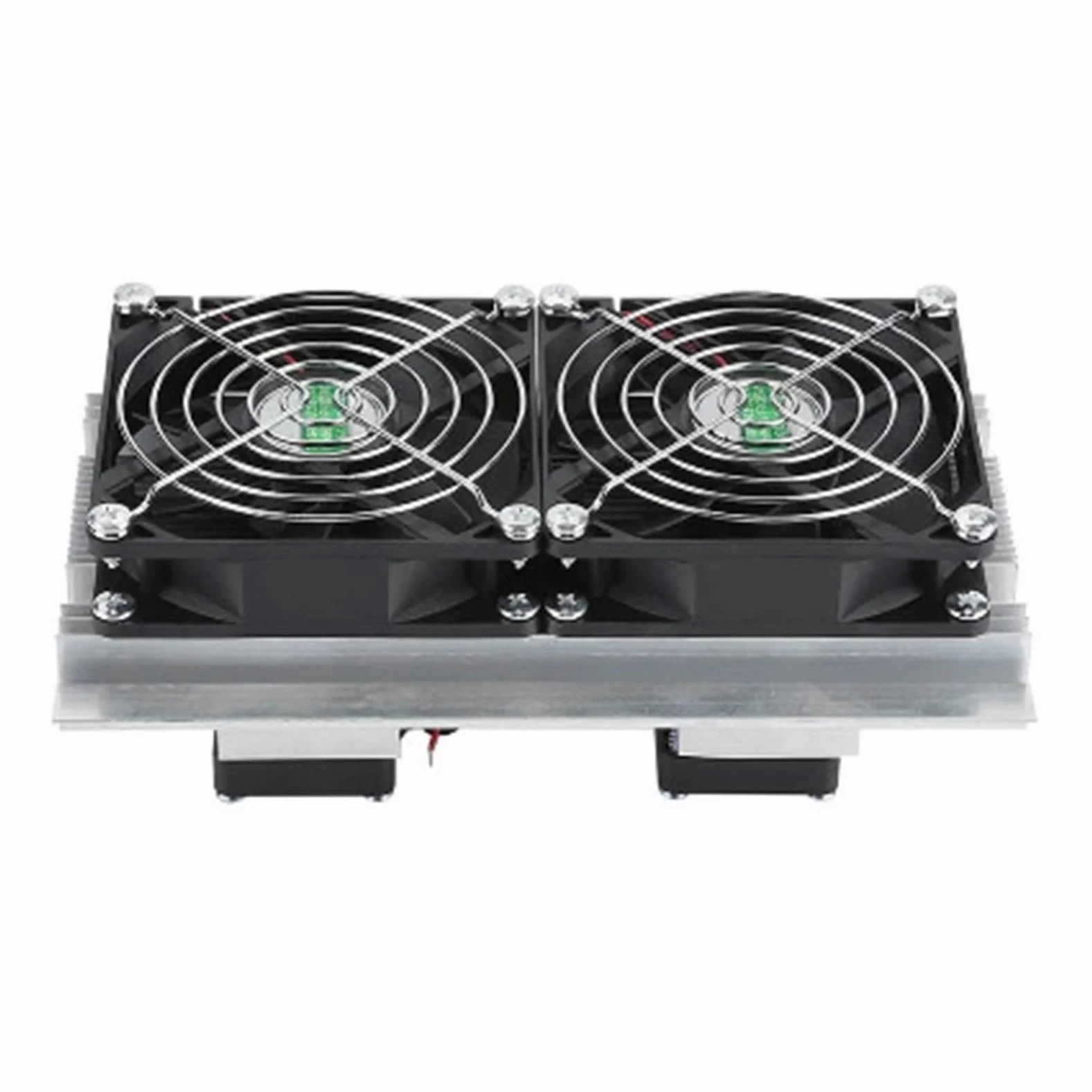 Kit doppio di raffreddamento, modulo di raffreddamento a semiconduttore con design a doppia ventola, piccolo e leggero per mini condizionatori, ampia applicazione per piccoli