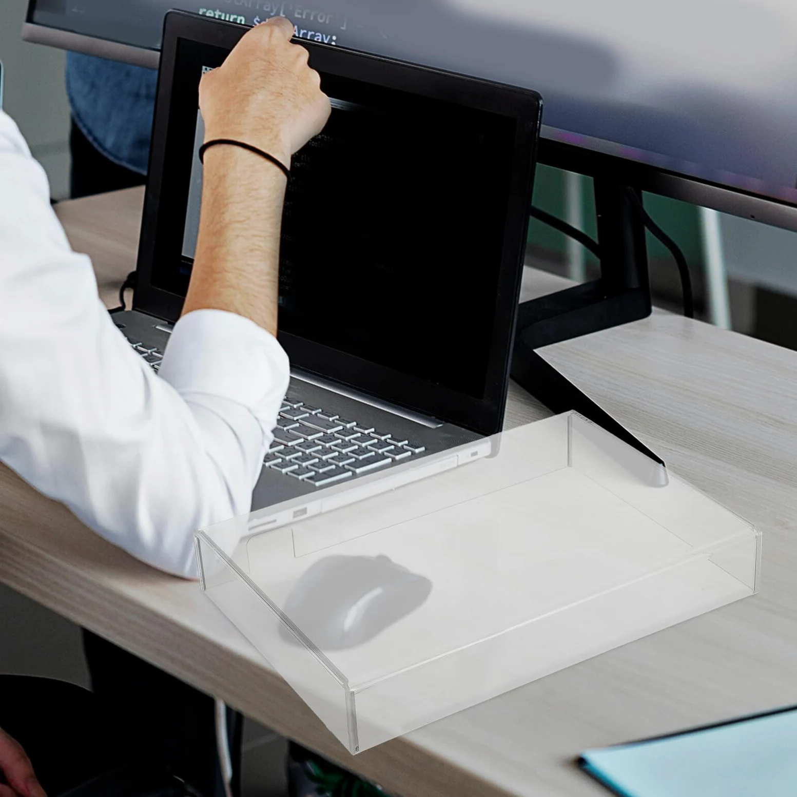 OSALADI Tastiera Antigoccia per Antipolvere Copertura e Trasparente Laptop Protezione in Acrilico Resistente All'acqua Gaming Computer di Studenti