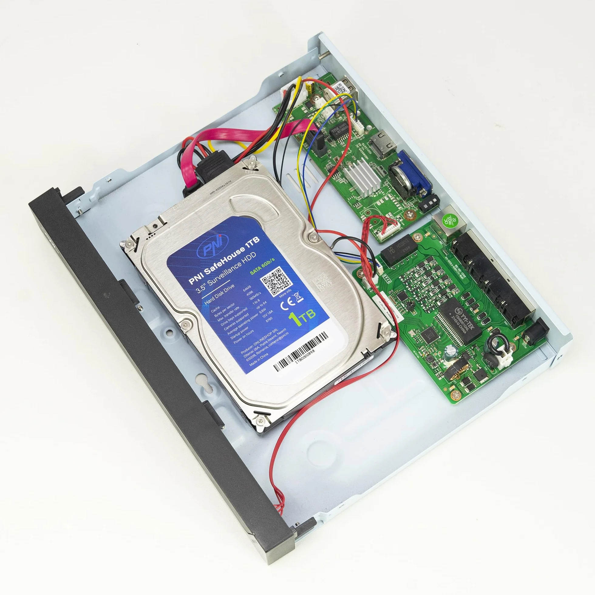 PNI Hard Disk interno SafeHouse 1TB, 3.5" HDD, CCTV, 64MB, per sistemi di sorveglianza