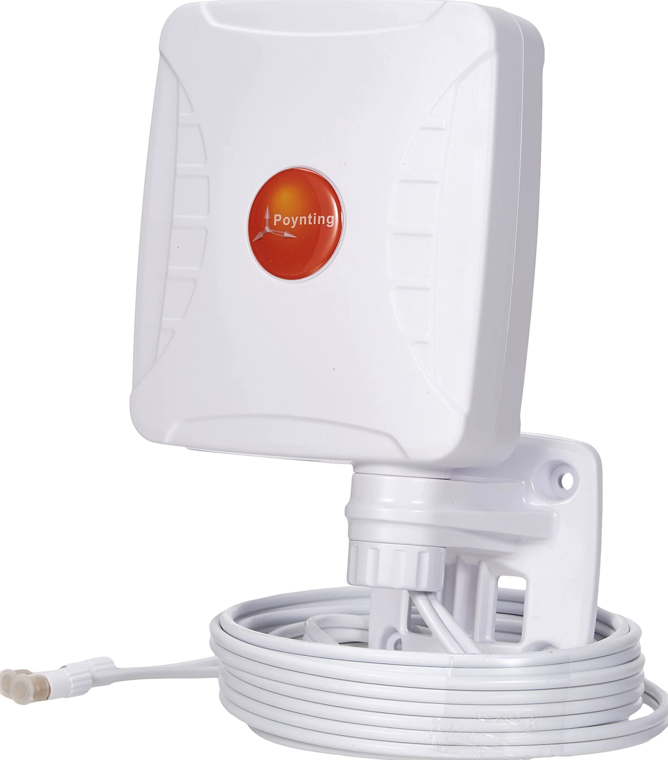 Poynting XPOL-1 V2 5G 3dBi Antenna per esterni omnidirezionale LTE 2x2 MIMO polarizzata incrociata, bianca