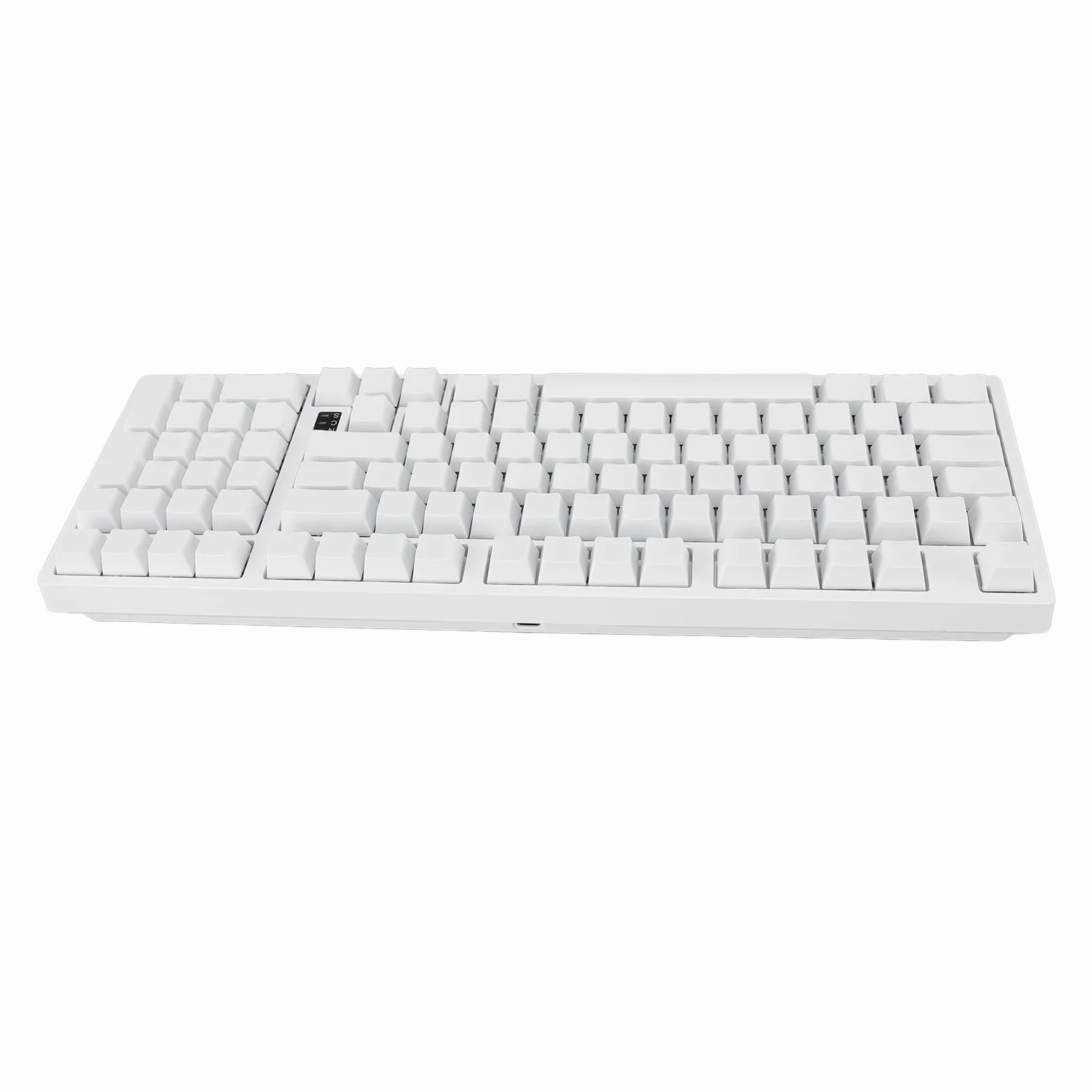 Tastiera da Gioco Meccanica Wireless con Luci RGB per Appassionati Portatile 98 Tasti Bianca Tipo C