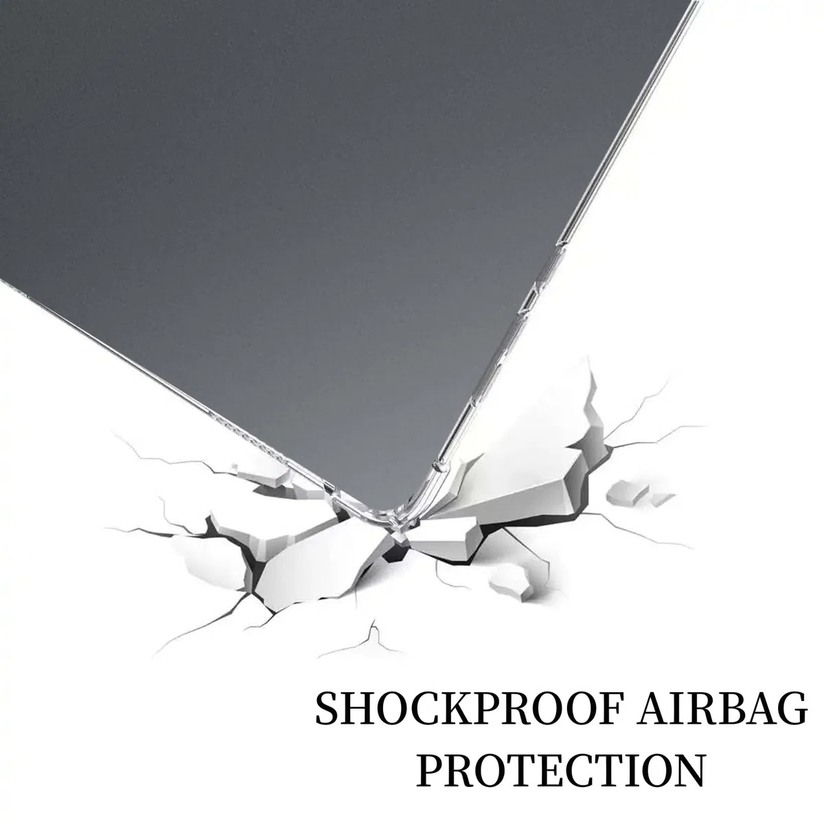 MEMELOKA Custodia per TCL Tab Nxtpaper 11 Plus 11.5 Pollici + 2 Pezzi Vetro Temperato, Cover Protezione in TPU Morbido Ultra-Sottile con Airbag in Silicone Rinforzato