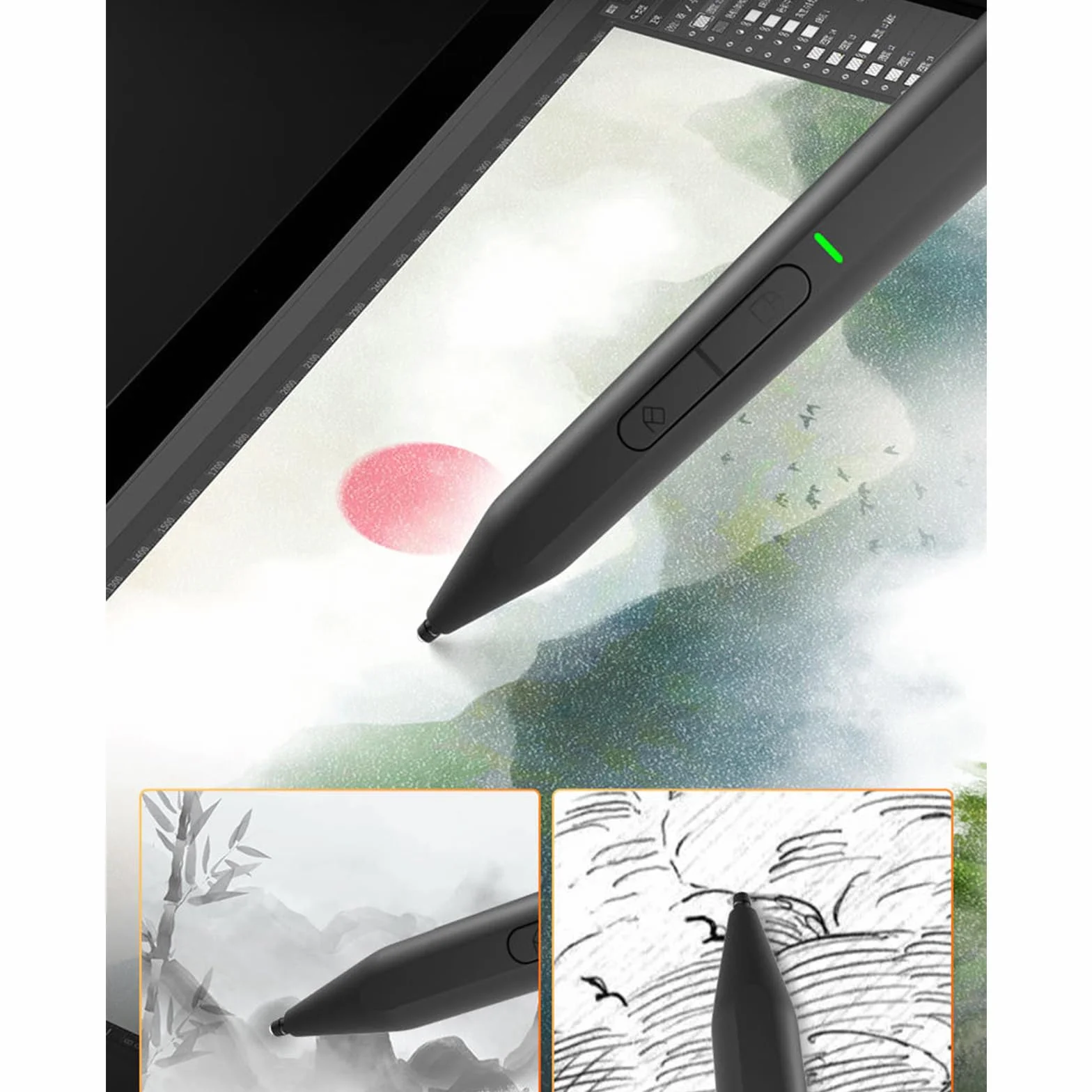 MPP2.0 4096 penna stilo sensibile alla pressione morbida per scrivere e disegnare tablet, penna digitale ricaricabile 10/11/9/8/7