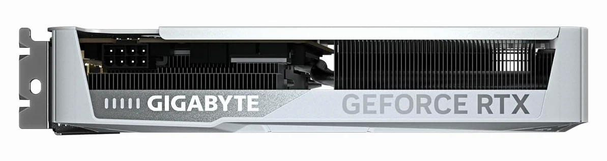 Gigabyte GeForce RTX 5060 EAGLE OC ICE 8G Scheda Grafica - 8GB GDDR7, 128bit, PCI-E 5.0, 2550 MHz Frequenza core, 3 x DisplayPort, 1 x HDMI, GV-N5060EAGLEOC ICE-8GD