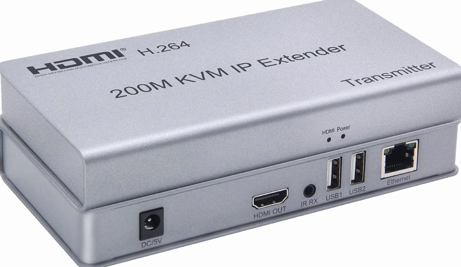 Swallows 200M HDMI KVM IP Extender over IP RJ45 Ethernet CAT6 6A Trasmettitore 1TX a 20RX e USB a cascata mouse su UTP / STP H.264 (TX+RX)