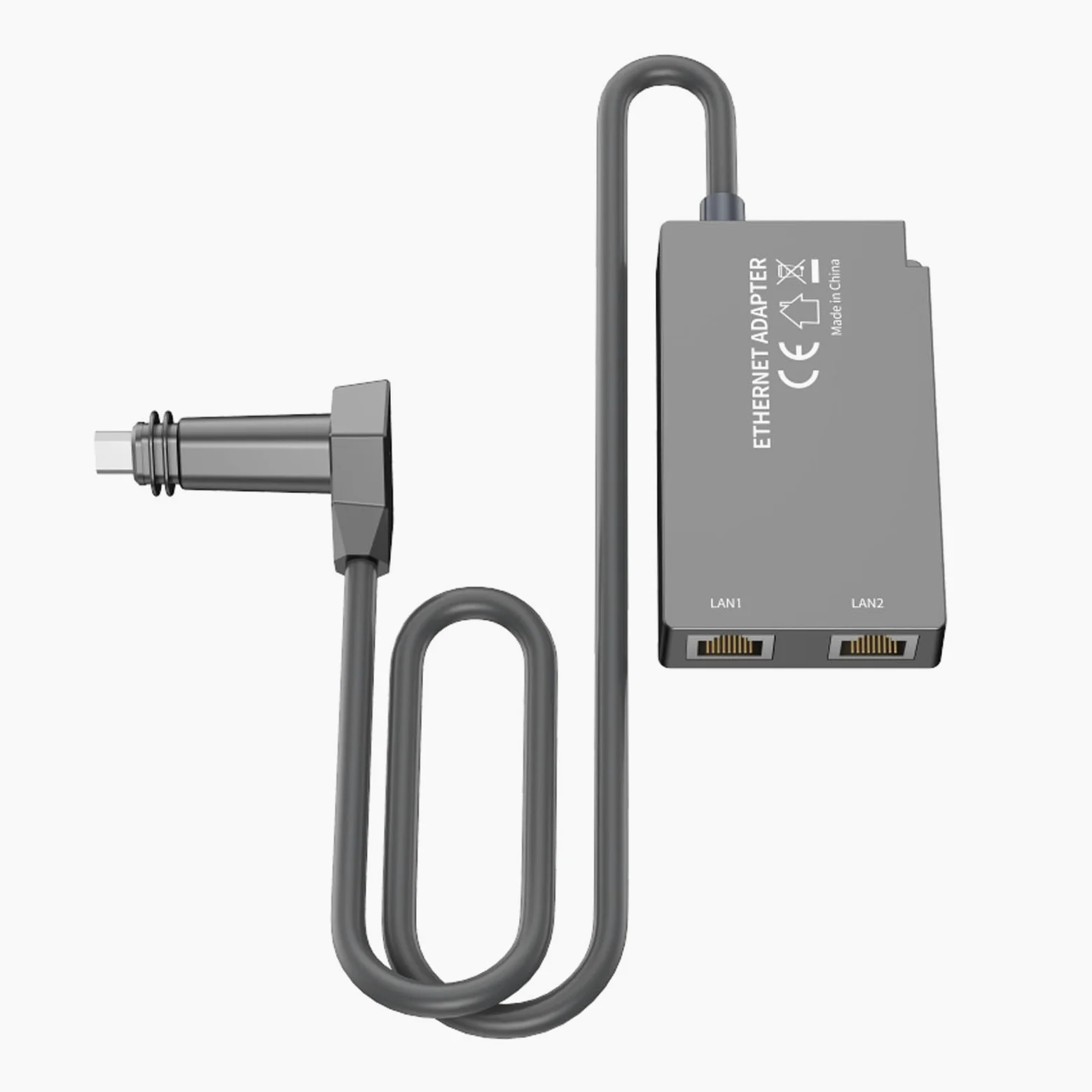Gen 2 V2 2 Porte Satellite Ethernet Adapter Connessione stabile 1 Gbps Adattatore Ethernet di rete esterna cablata