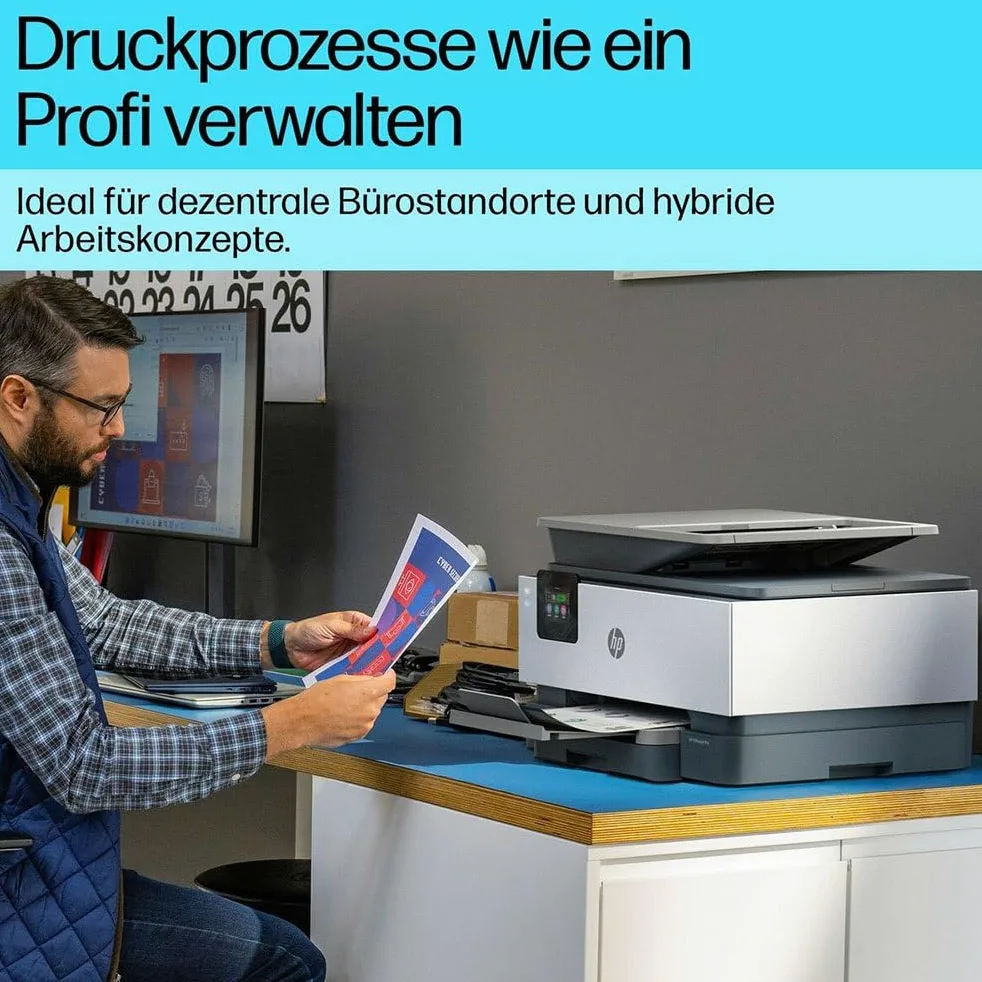 HP Officejet Pro 9120b All-in-One - Multifunktionsdrucker - Farbe - Tintenstrahl - Legal (216 x 356 mm)