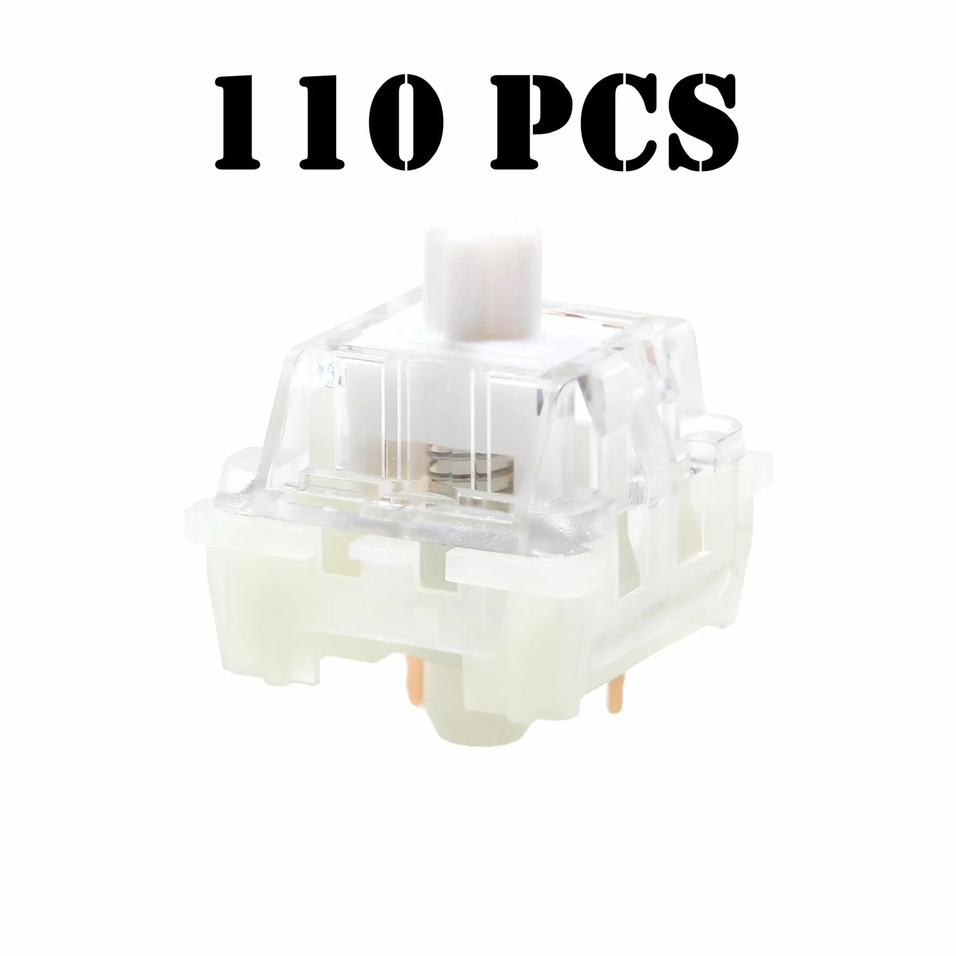 Generico V3 Switches Tastiera meccanica Interruttore lineare 3 pin Custom Gaming compatibile Interruttore MX Hot Swap(110 PCS)