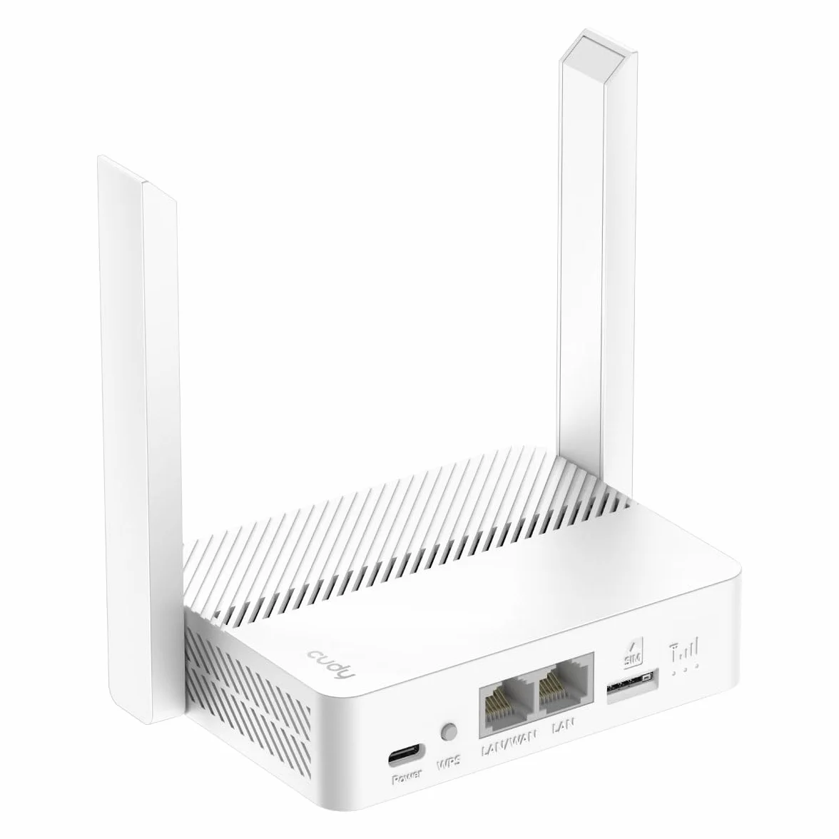 Cudy LT300 Router 4G LTE Con Sim, 300Mbps, Porta LAN/WAN, Senza configurazione, 2 Antenne Ad Alto Guadagno, FDD e TDD, VPN, DDNS, Plug and Play della scheda SIM, per Tutti Gli Operatori