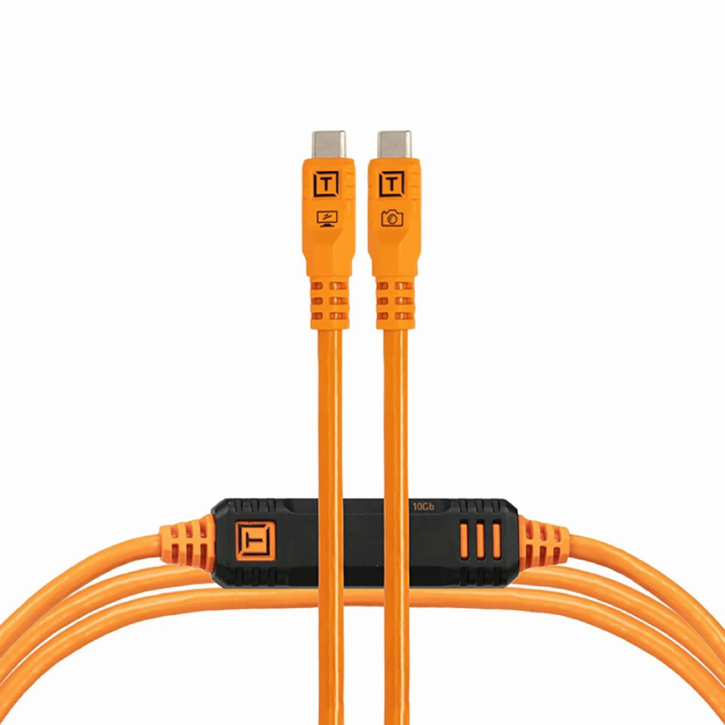 Tether Tools TetherPro USB-C Optima 10G diritta arancio 4,6m