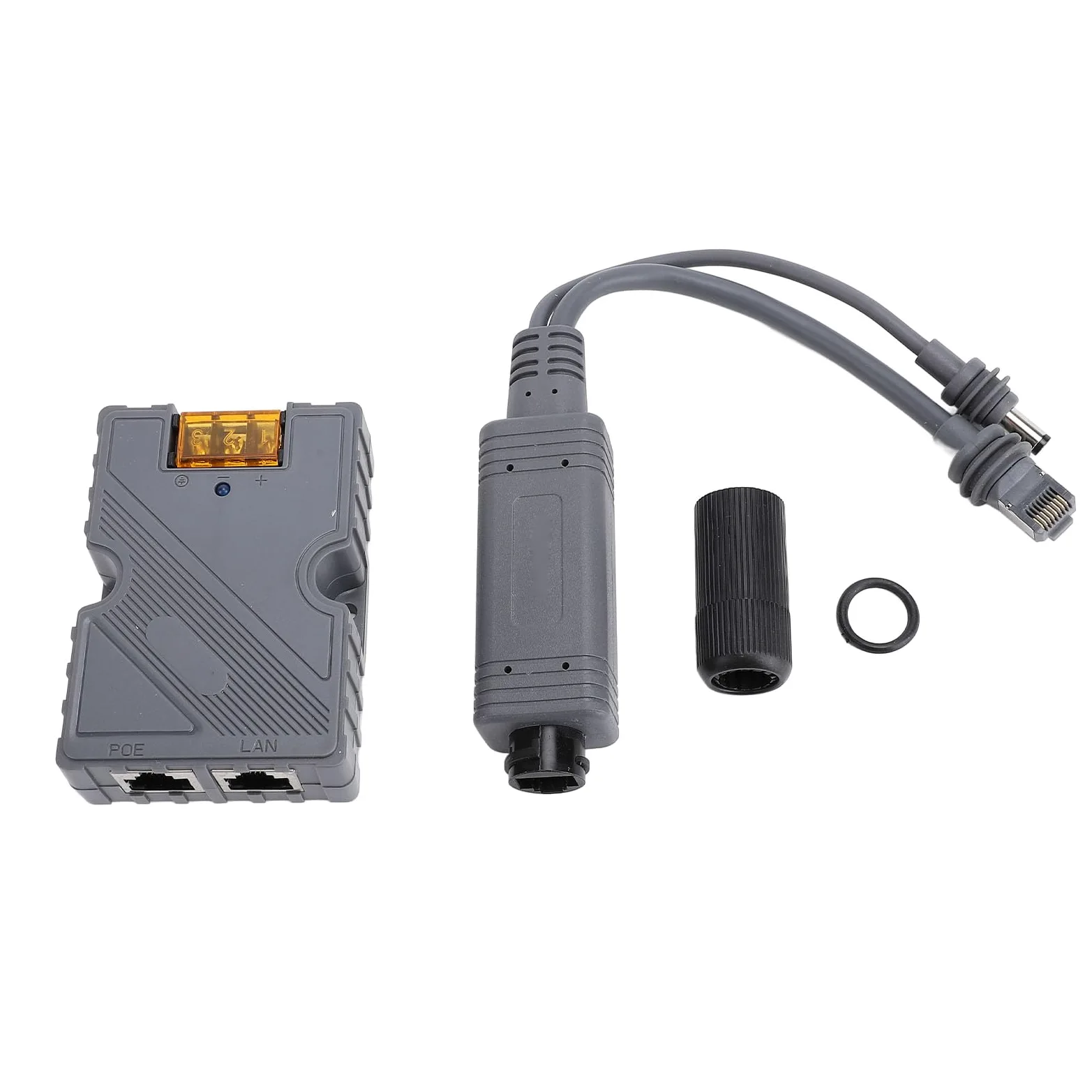 Kit Internet Iniettore PoE Efficiente da 150 W con Protezione contro le sovratensioni per connessioni di rete stabili