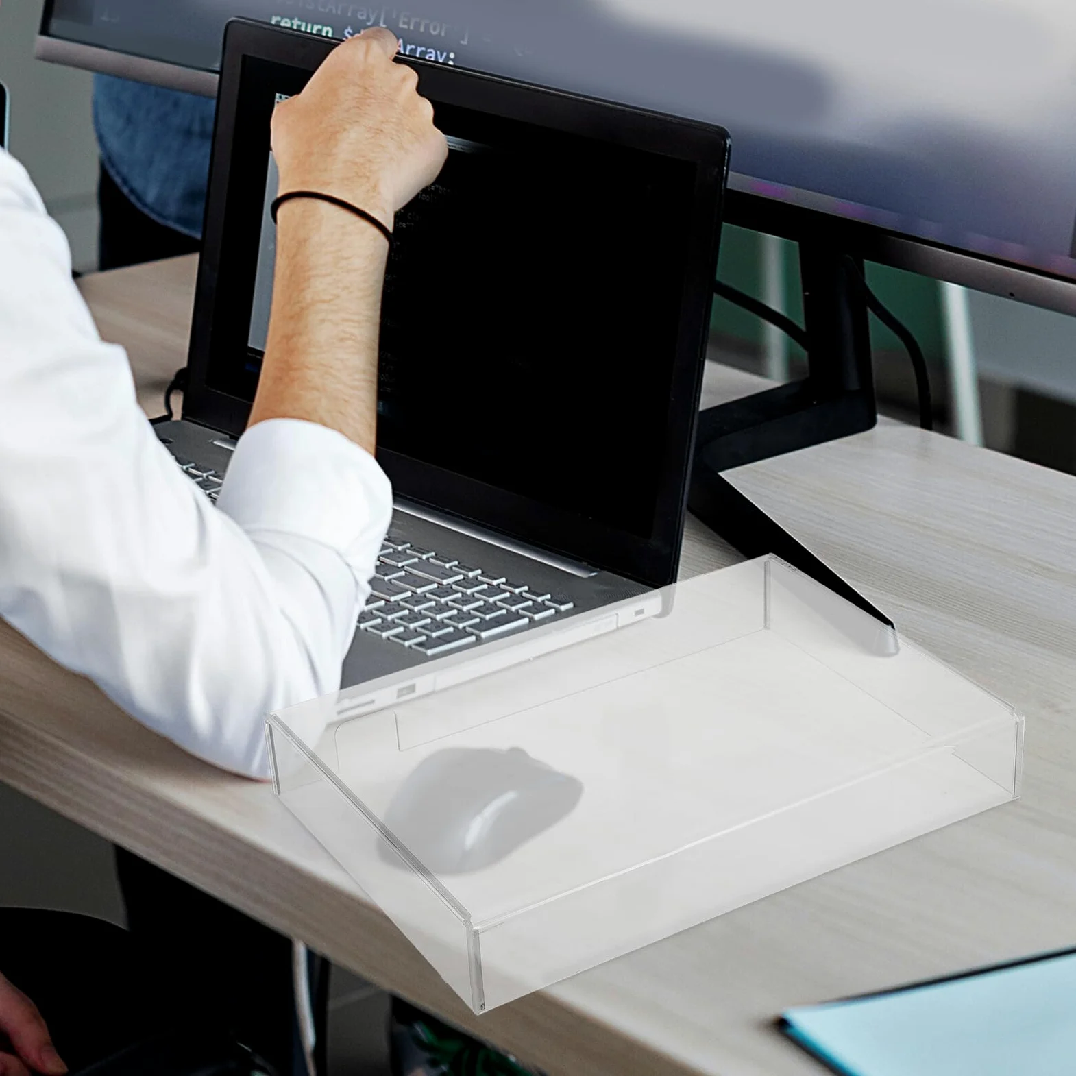 Copertura Antipolvere Trasparente in Acrilico Resistente All'acqua per Tastiera Laptop da Gioco Protezione per Studenti e Computer Portatili