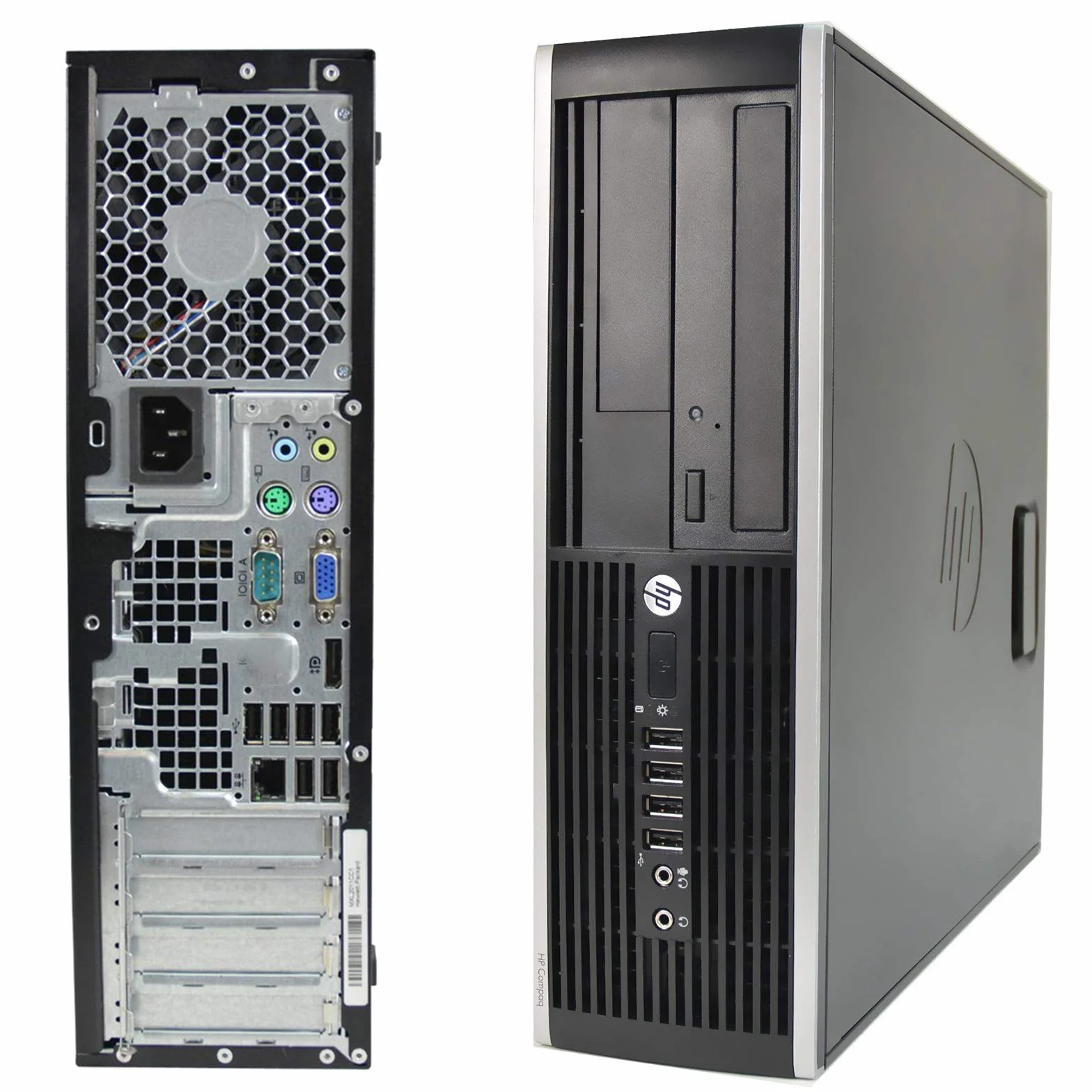 Computer desktop ricondizionato certificato, Intel Core 2 Duo, Windows XP a 32 Bit, 4 GB RAM, 500 GB Hard Disk, Porta COM, DVD-ROM, Wi-FI, USB (ricondizionato)
