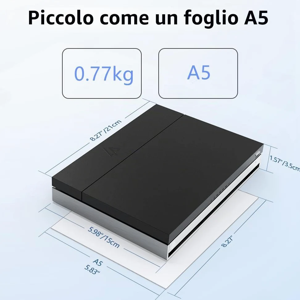 LincStation N1 6 Bay NAS Archiviazione Supporto 6x8TB SSD NAS Network Attached Storage con Licenza di Sistema Unraid Home Server Cloud Storage Device Leggero/Silenzioso/Portatile (Senza Disco) (ND)