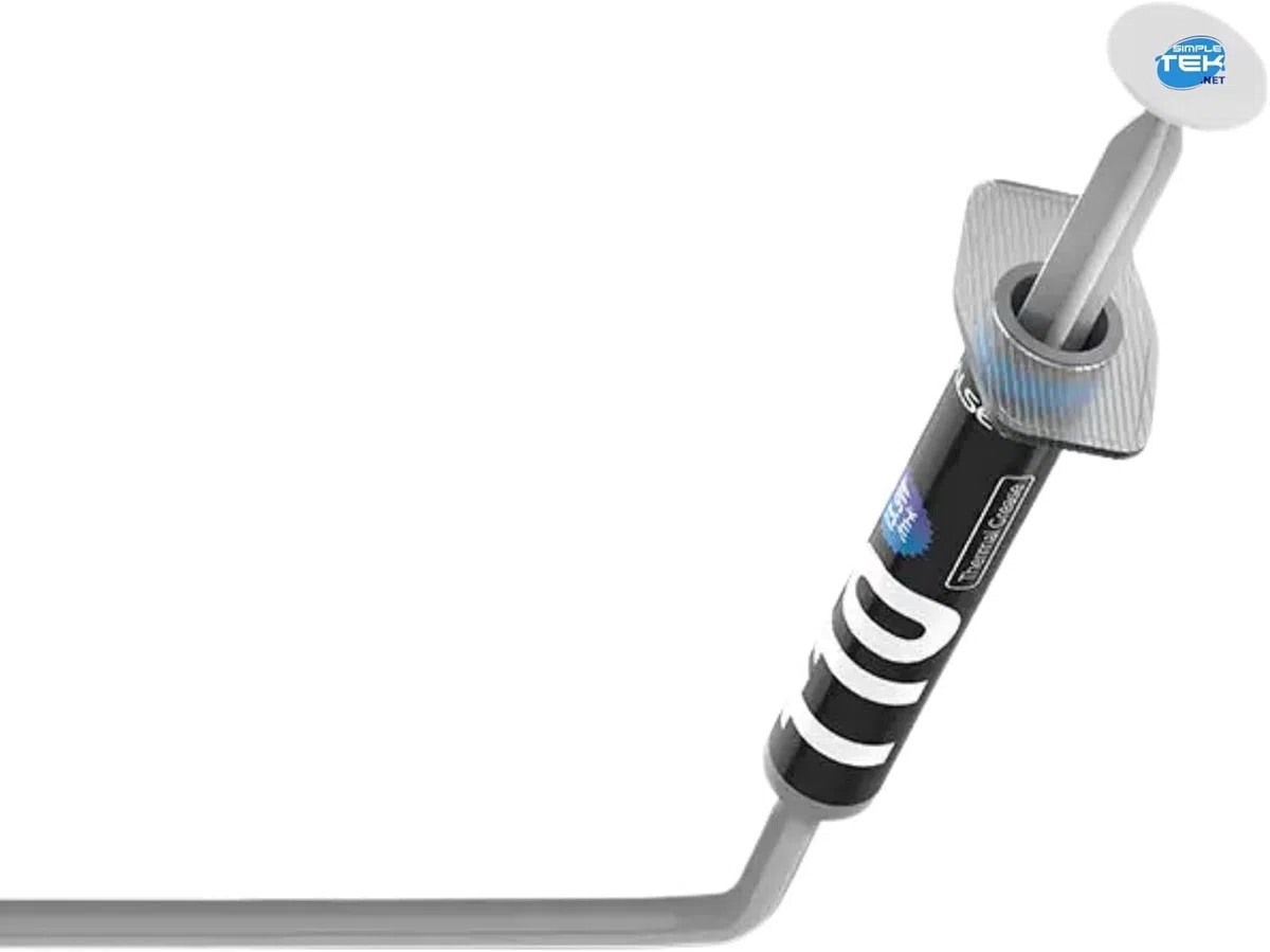 SIMPLETEK - Pasta Termica 2g | Conducibilità 13.9 W/m-k | Compatibile con tutti i processori | Grigio