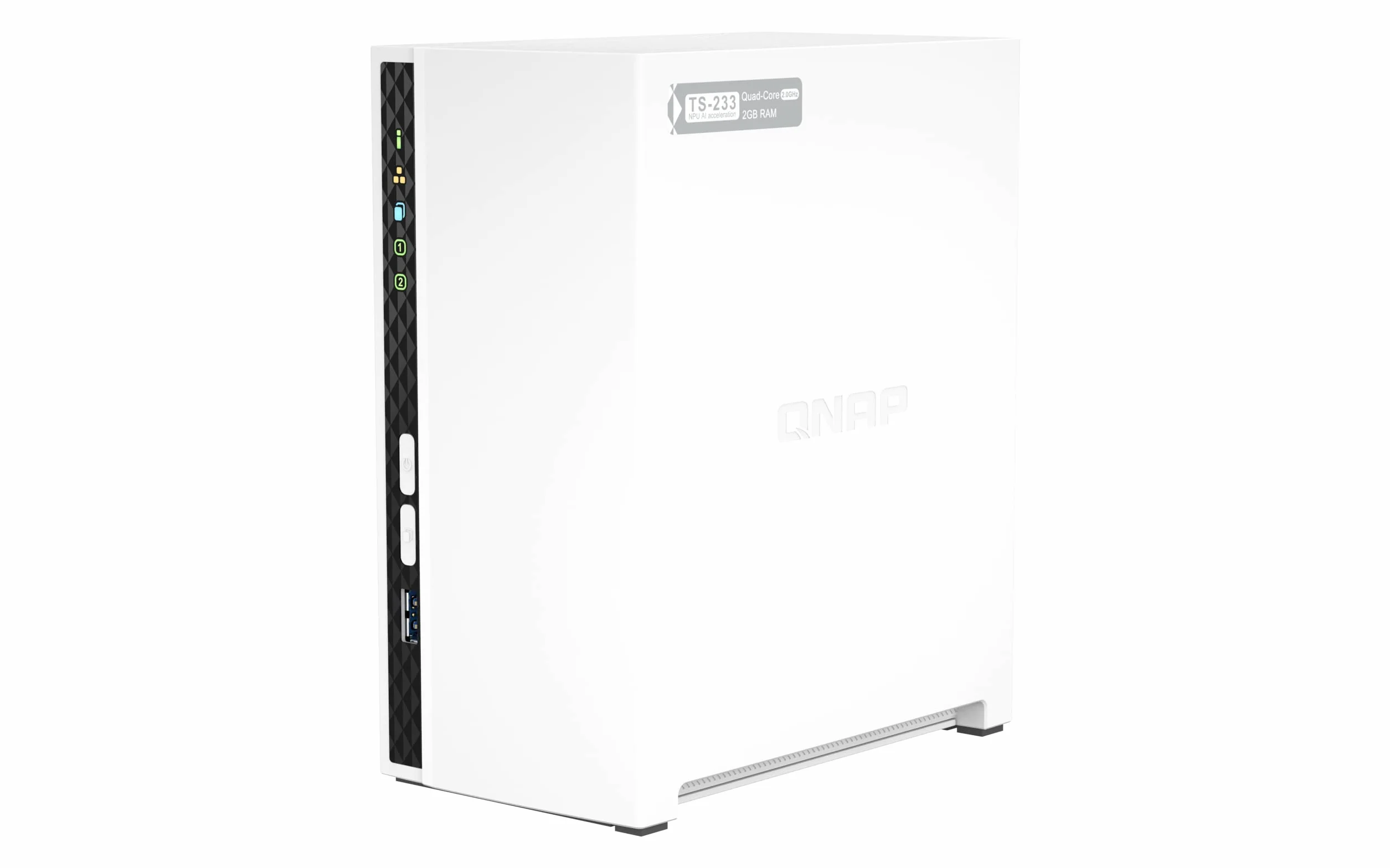 Qnap TS-233 2-Bay 8TB bundle con 2 X 4TB Seagate IronWolf