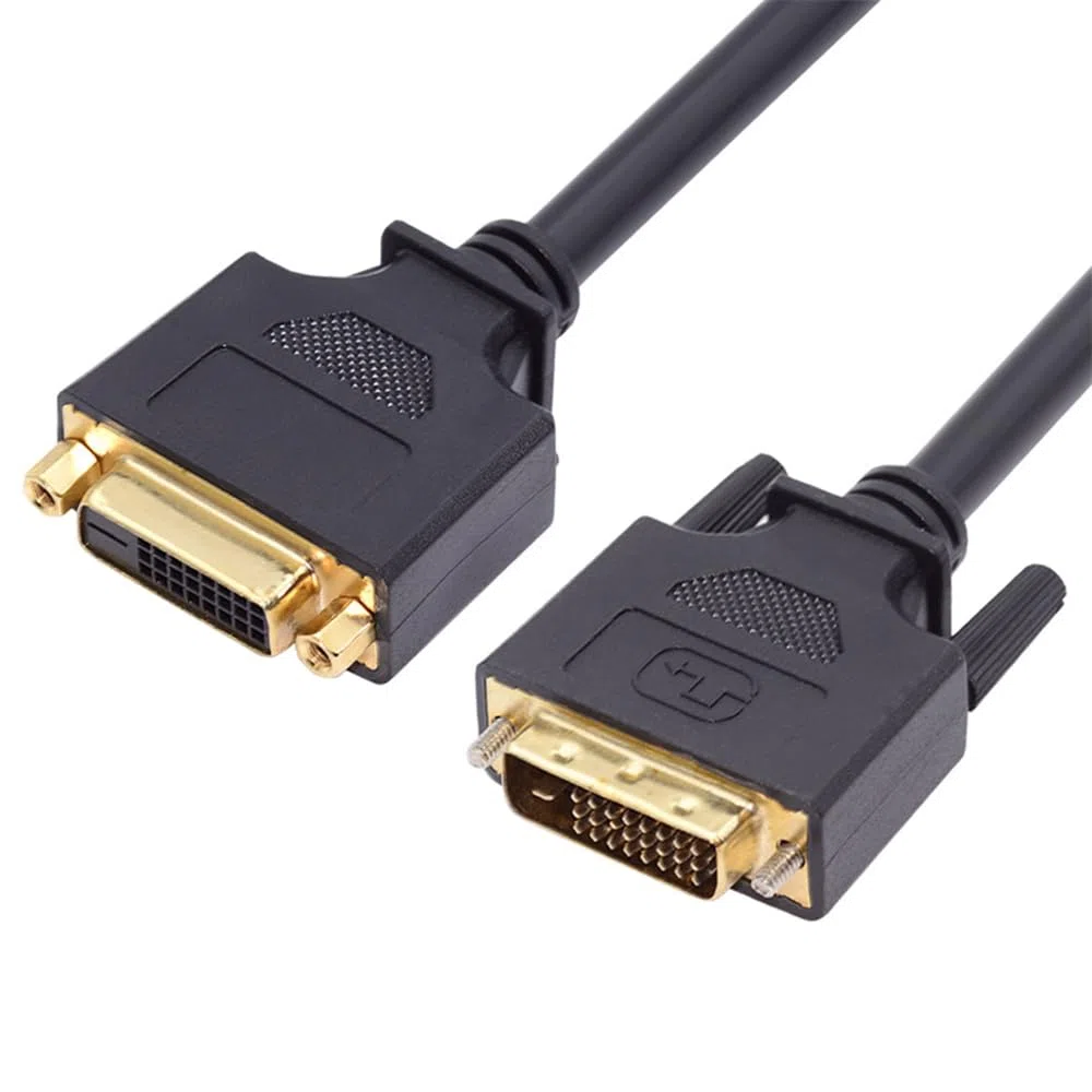 Cavo di prolunga DVI 24+1 maschio a femmina DVI-D Dual Link Video digitale per monitor scheda grafica 50 cm