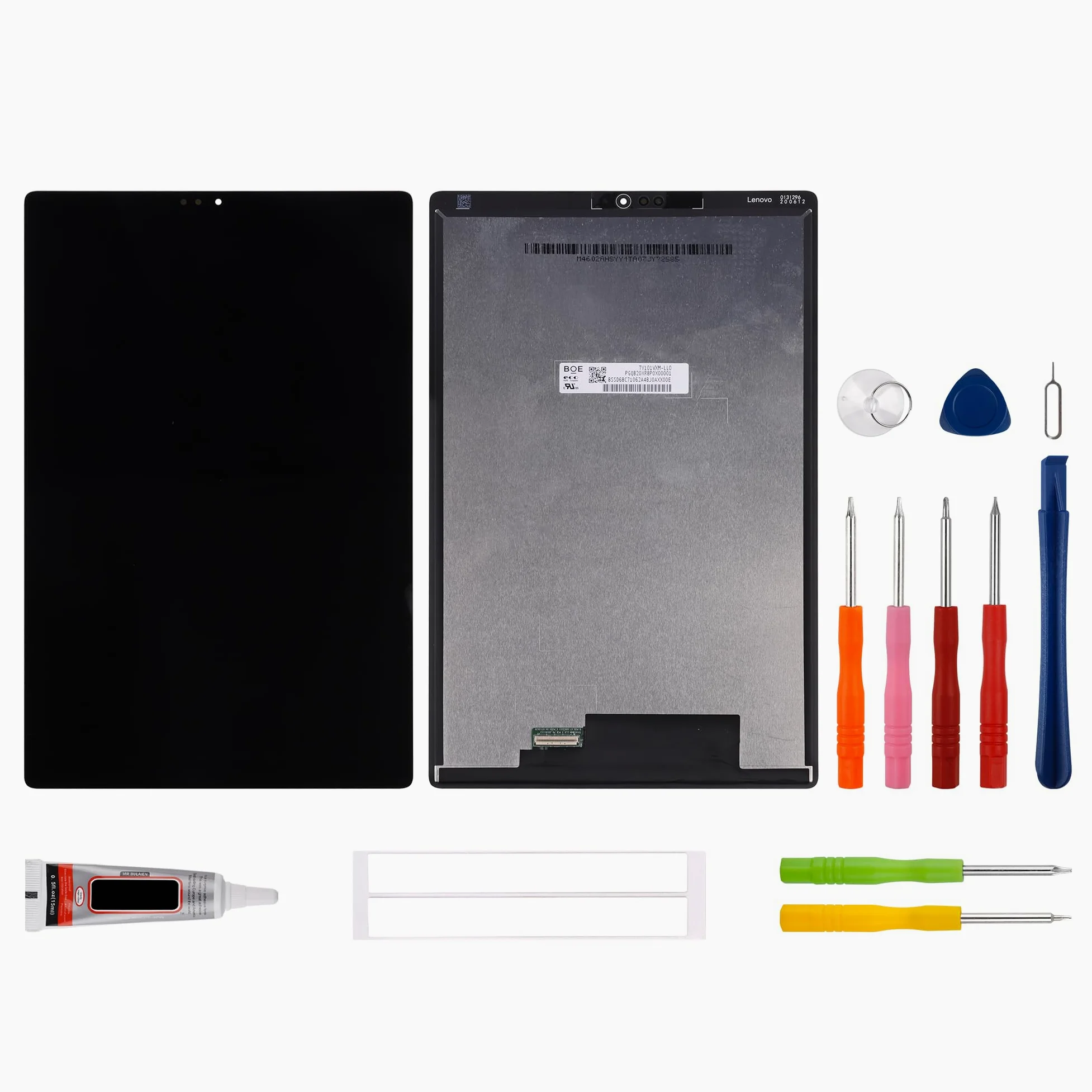 Display LCD da 10,1", compatibile con Lenovo Tab M10 HD Gen 2 TB-X306F, X306X (nero senza cornice), display LCD touch screen Digitizer+ set di attrezzi