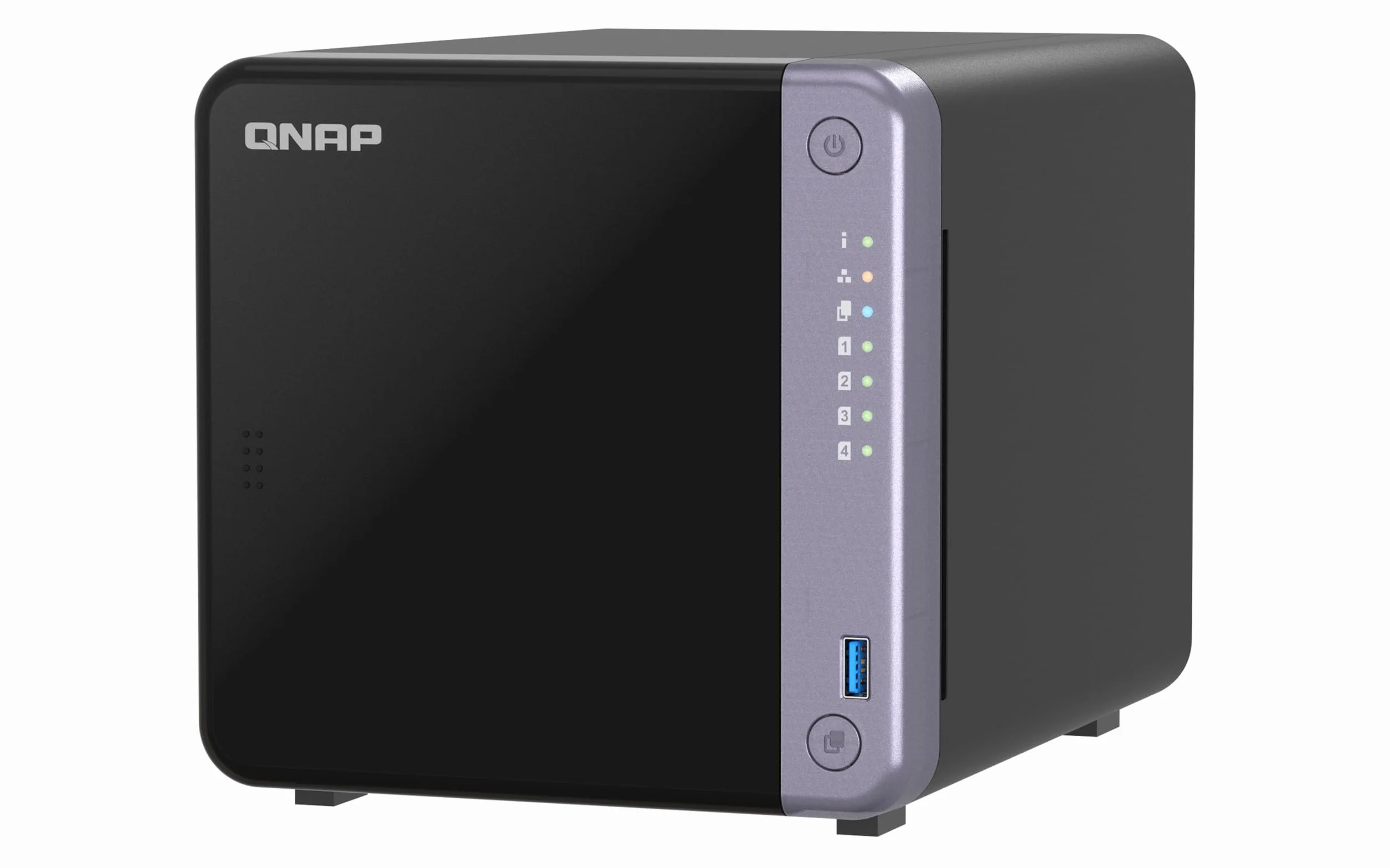 QNAP TS-432X-4G server NAS e di archiviazione Torre Alpine AL-524 4 GB DDR4 QNAP QTS Nero