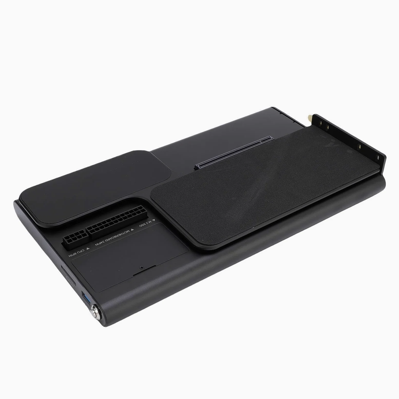 XUMIUZIY Custodia GPU PCIe 4.0 X4 |Docking Station PD 5 da 140 W per Scheda Grafica con Ethernet 2,5G