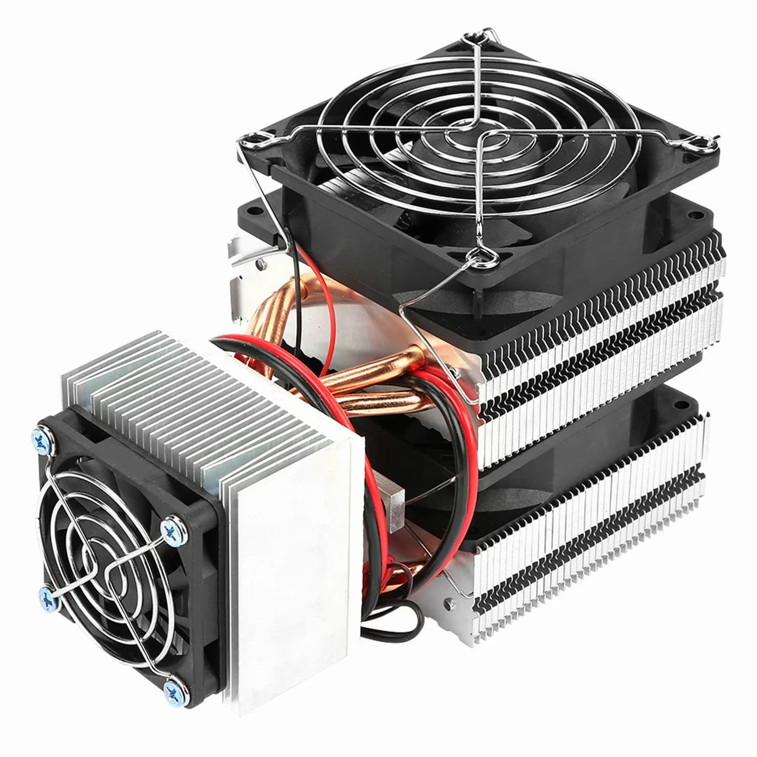 Dispositivo di Raffreddamento Termoelettrico per Dispositivo di Raffreddamento a Refrigerazione a Semiconduttore Fai-da-te per Mini Frigorifero, Condizionatore D'aria, per Animali Domestici