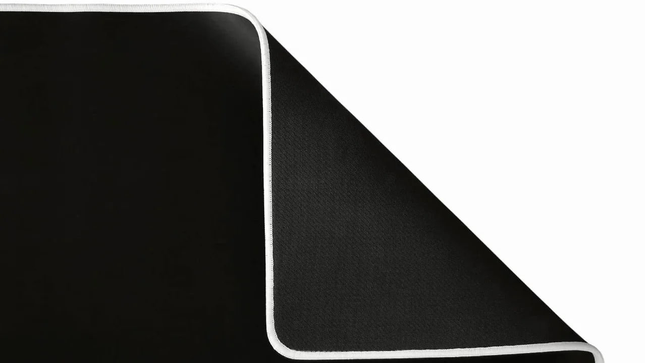 Mountain Glacier XL - Tappetino per mouse da gaming, con superficie morbida ottimizzata e impermeabile, bordi trapuntati e fondo gommato antiscivolo