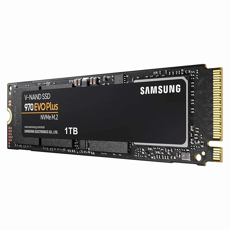 Samsung 970 EVO Plus 1 TB PCIe NVMe M.2 (2280) Internal Solid State Drive (SSD) (MMZ-V7S1T0BW ), Black