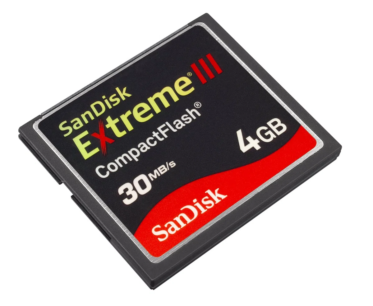 SanDisk Compact Flash Extreme III (CF) Scheda di memoria 4 GB
