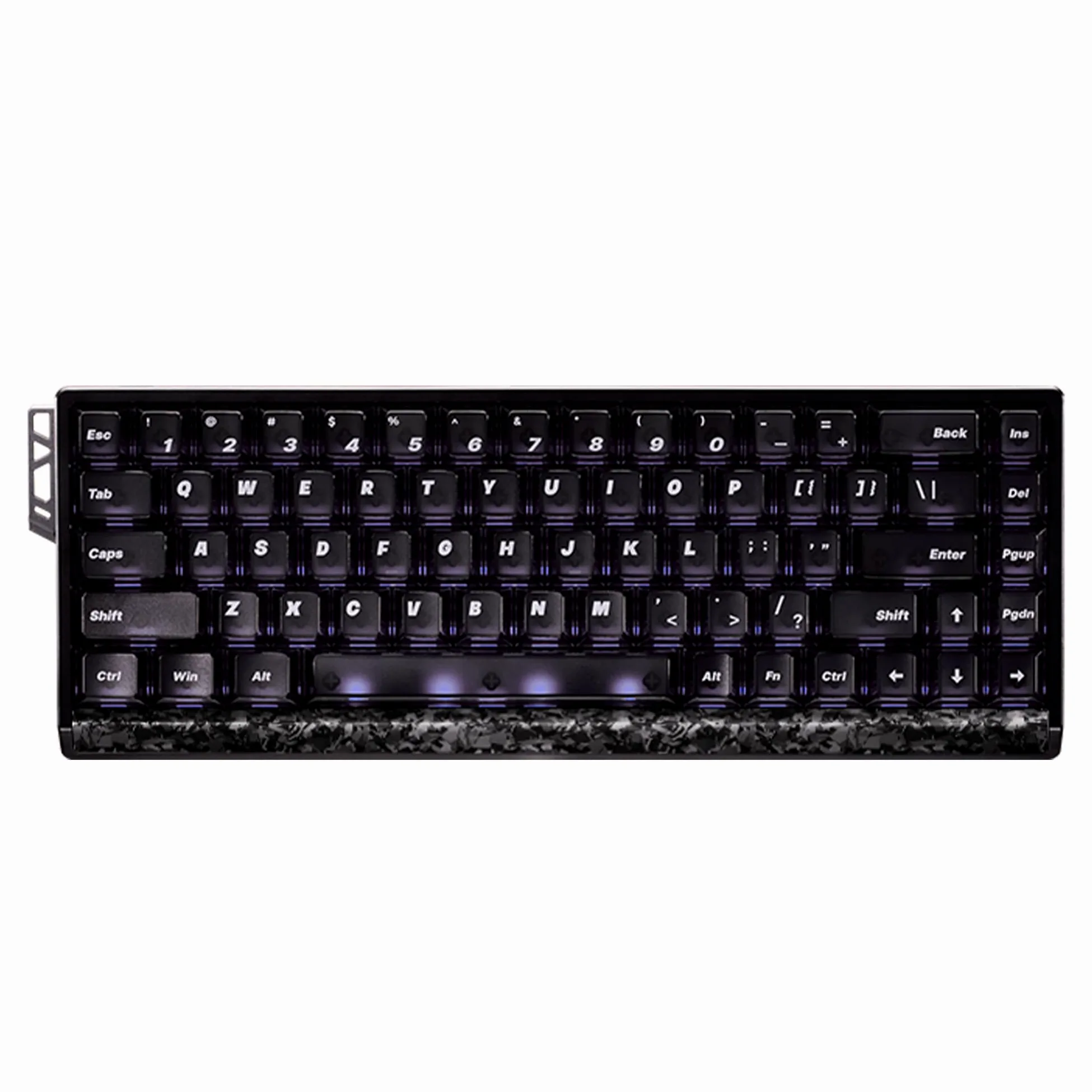 ATK Tastiera da gioco 68 RX effetto Hall, 65% 68 tasti Esports Meccanica, Attuazione magnetica regolabile 0,005-3,3 mm in passi da 0,001 mm, montaggio su vassoio con piastra in alluminio - Black