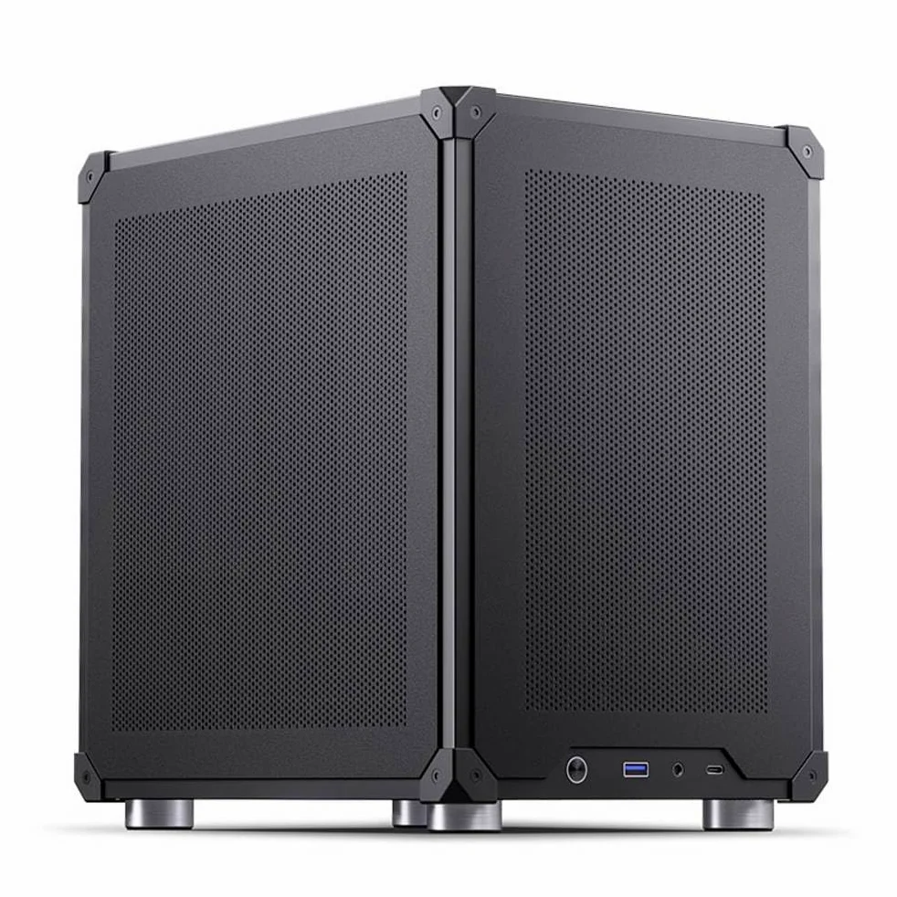 Jonsbo C6 Black Micro-Tower PC Case, Case per Gioco Nero