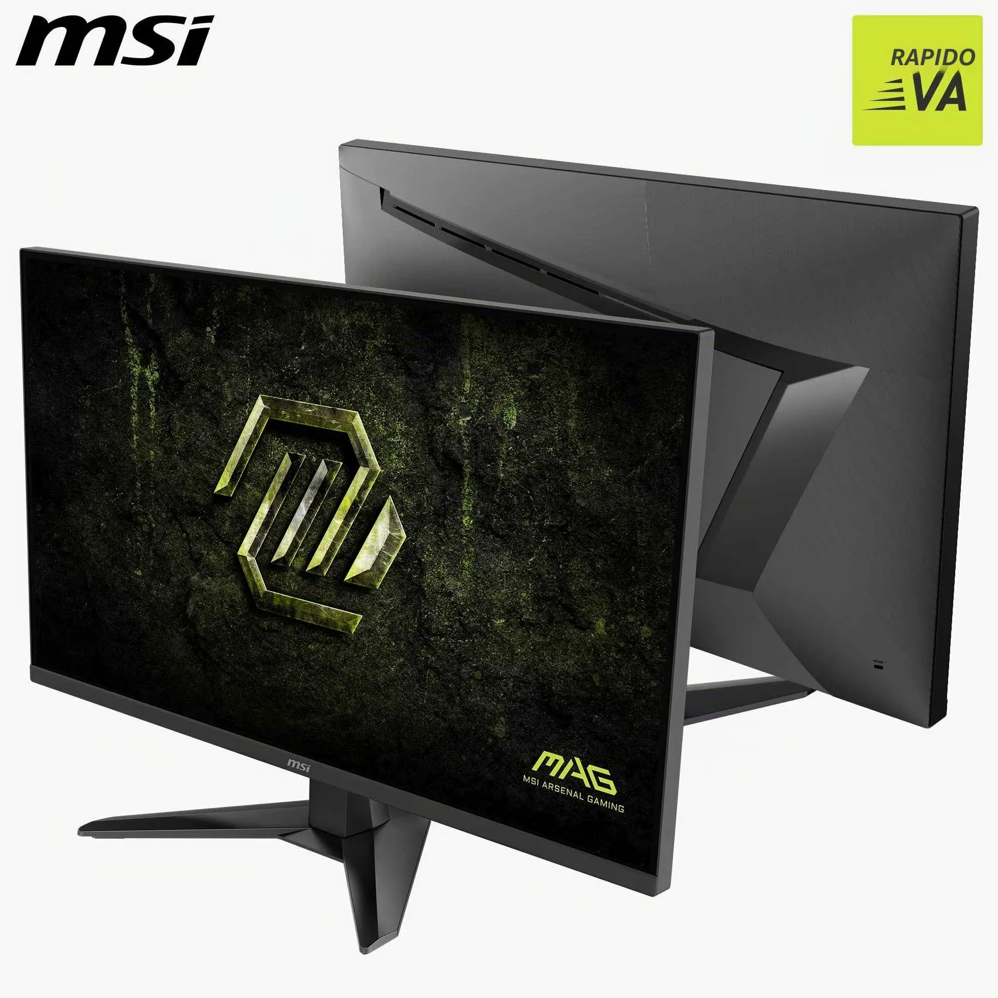 msi MAG 325QFA E18V Monitor Gaming 32" WQHD, 2560x1440 Rapid VA, 180 Hz, 0,5 ms (GtG), HDR Ready, Eye Care, HDMI 2.0b, DP 1.4a, Design Frameless, Inclinabile, VESA Mount