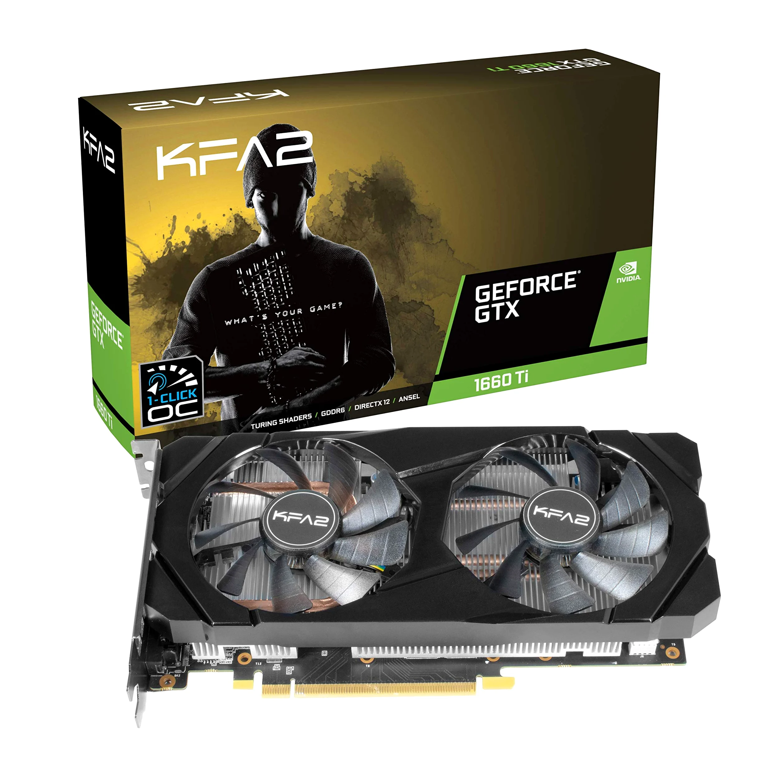 KFA2 GeForce GTX 1660 Ti OC 6GB 192-bit GDDR6
