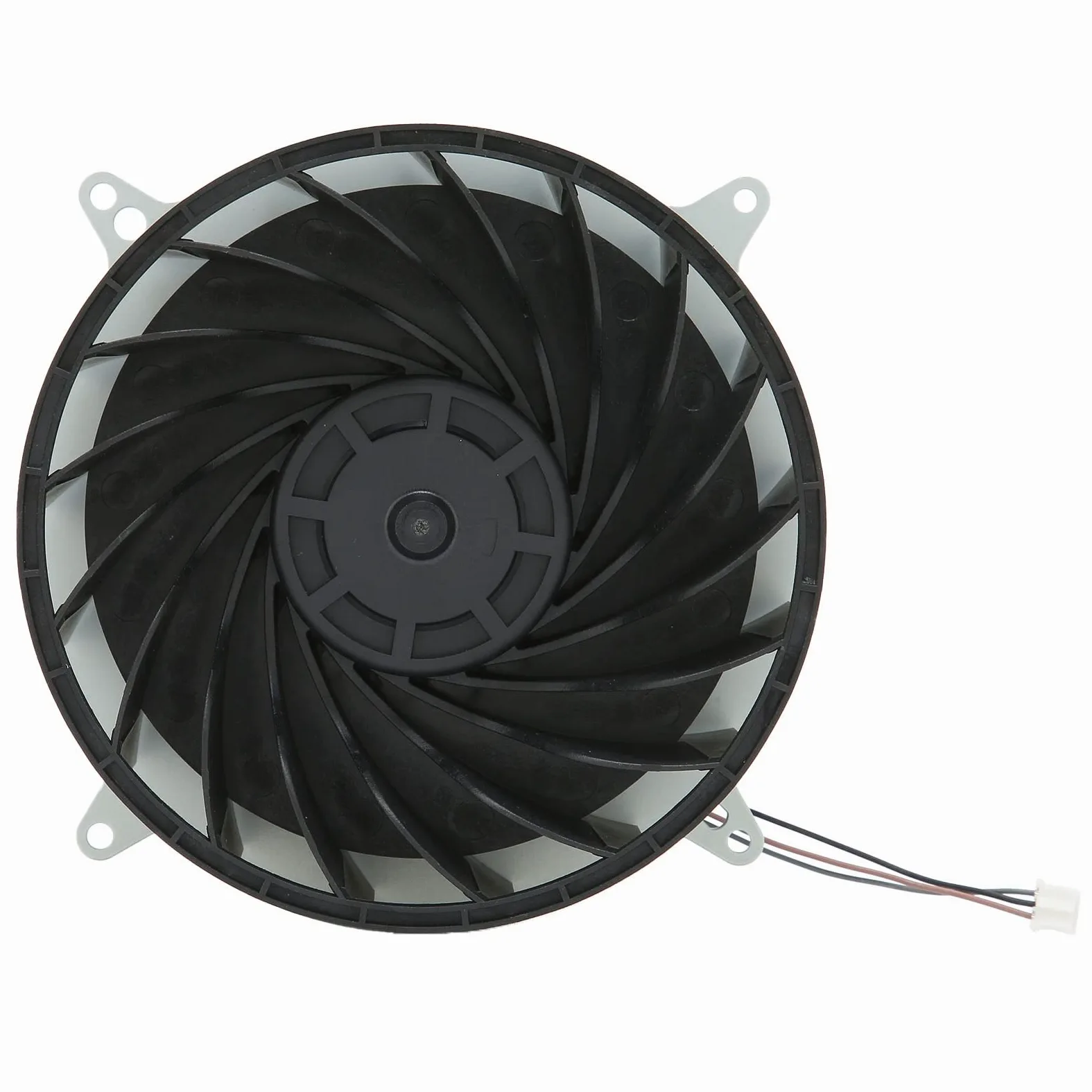 Ventola di Raffreddamento per Console, Ventola di Raffreddamento Interna 12V 1.9A di Ricambio 17 Lame per Console di Gioco Cooler per 5