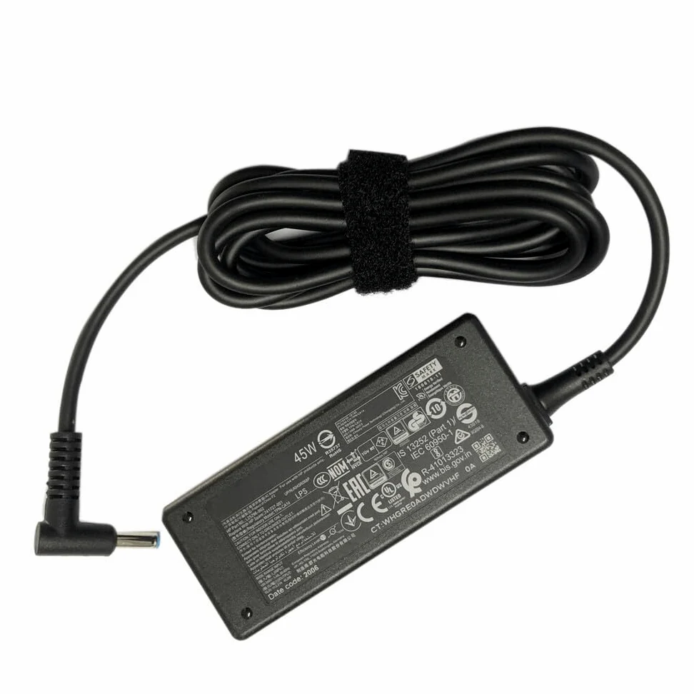 ZAHARA Alimentatore per HP 45w 19,5 V Adattatore di Alimentazione per HP TPNCA14 L25296002 741727001