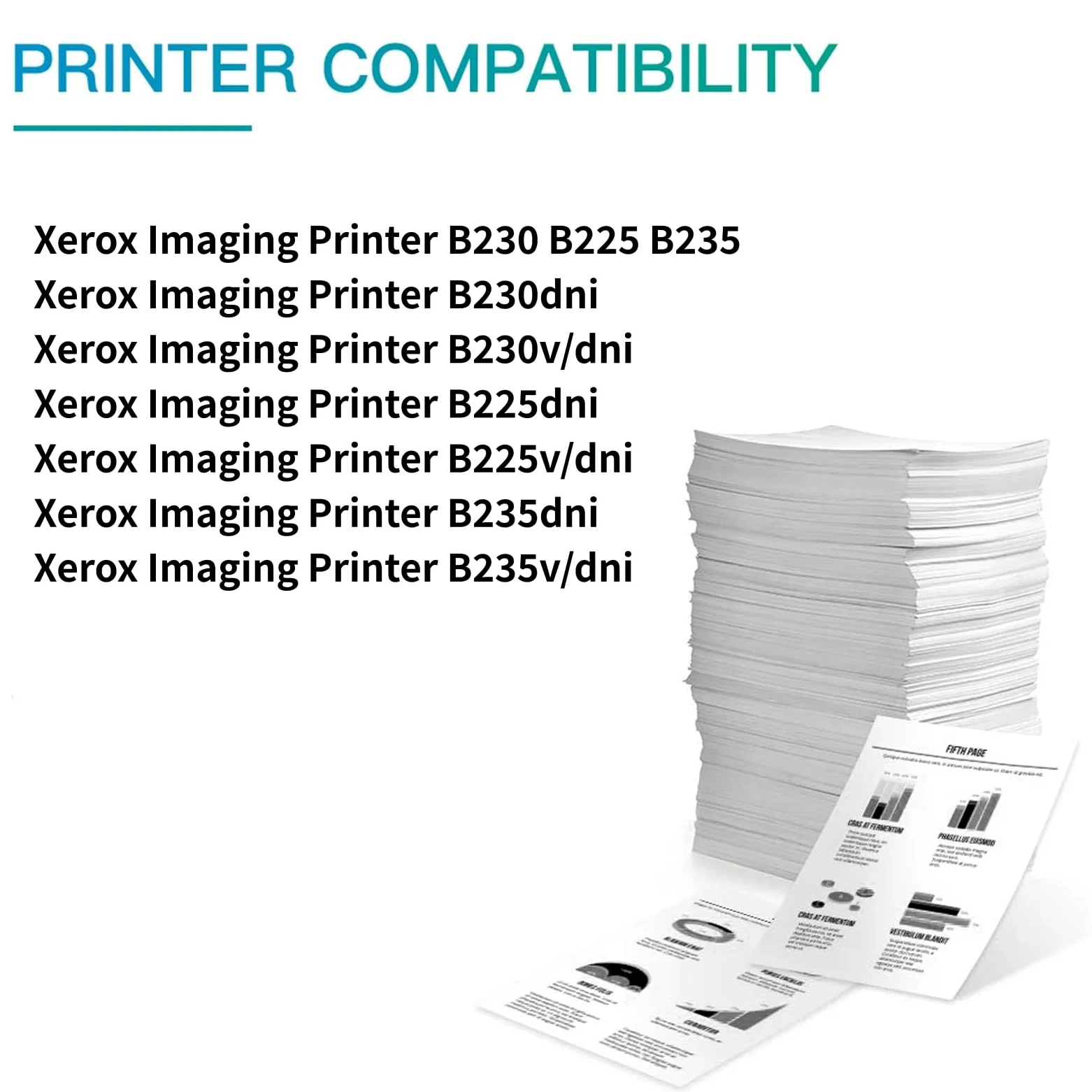 BeOne Compatibile per Xerox B230 B225 B235 013R00691 Unità Tamburo di Imaging Compatibile per Stampante Xerox Imaging B225 B225dni B230 B230dni B235 B235dni (1 Nero)
