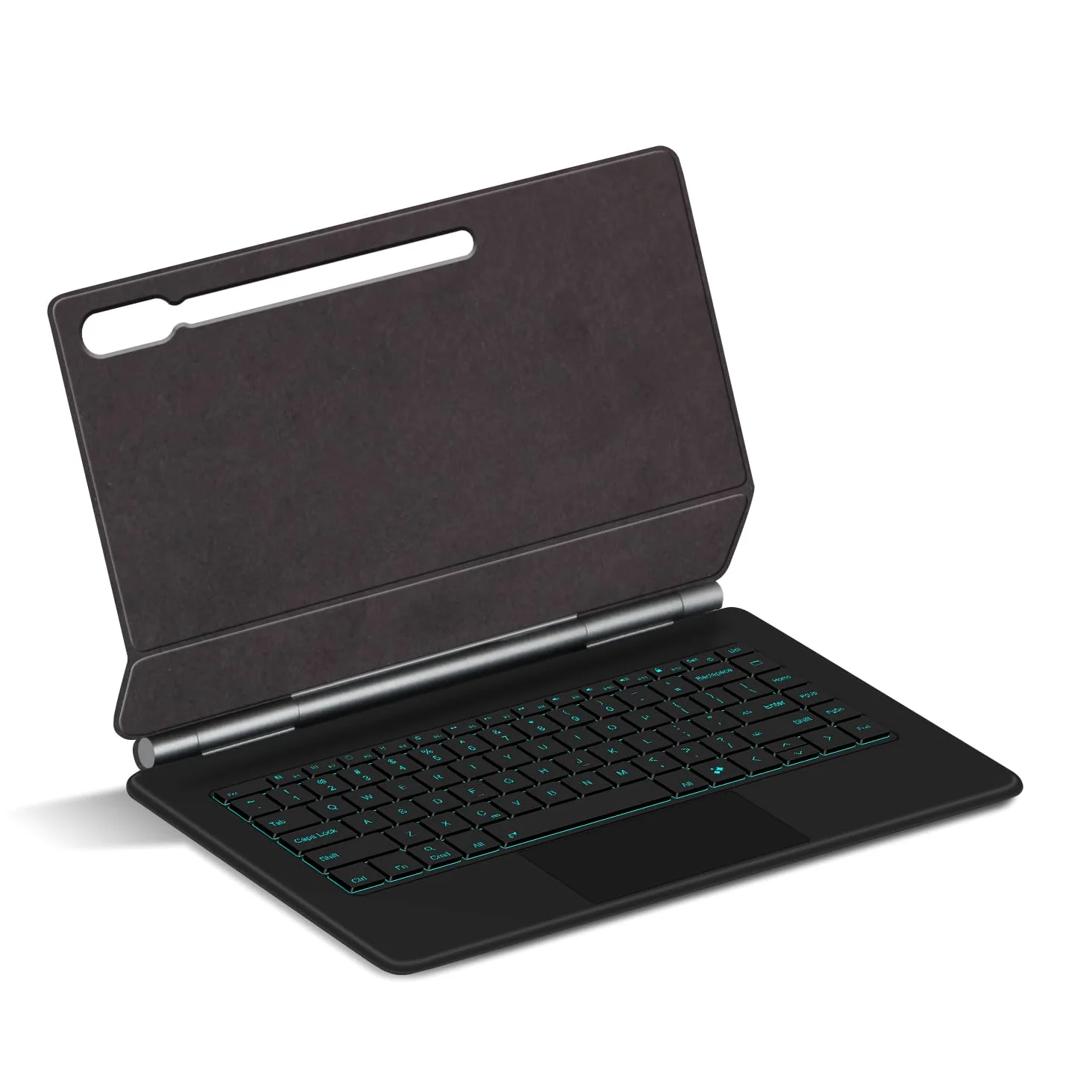 Custodia con Tastiera per Samsung Galaxy Tab S8 Ultra 14.6'' 2022, Supporto a Sbalzo Magnetico Galleggiante, Custodia Protettiva Ultrasottile con Tastiera Retroilluminata