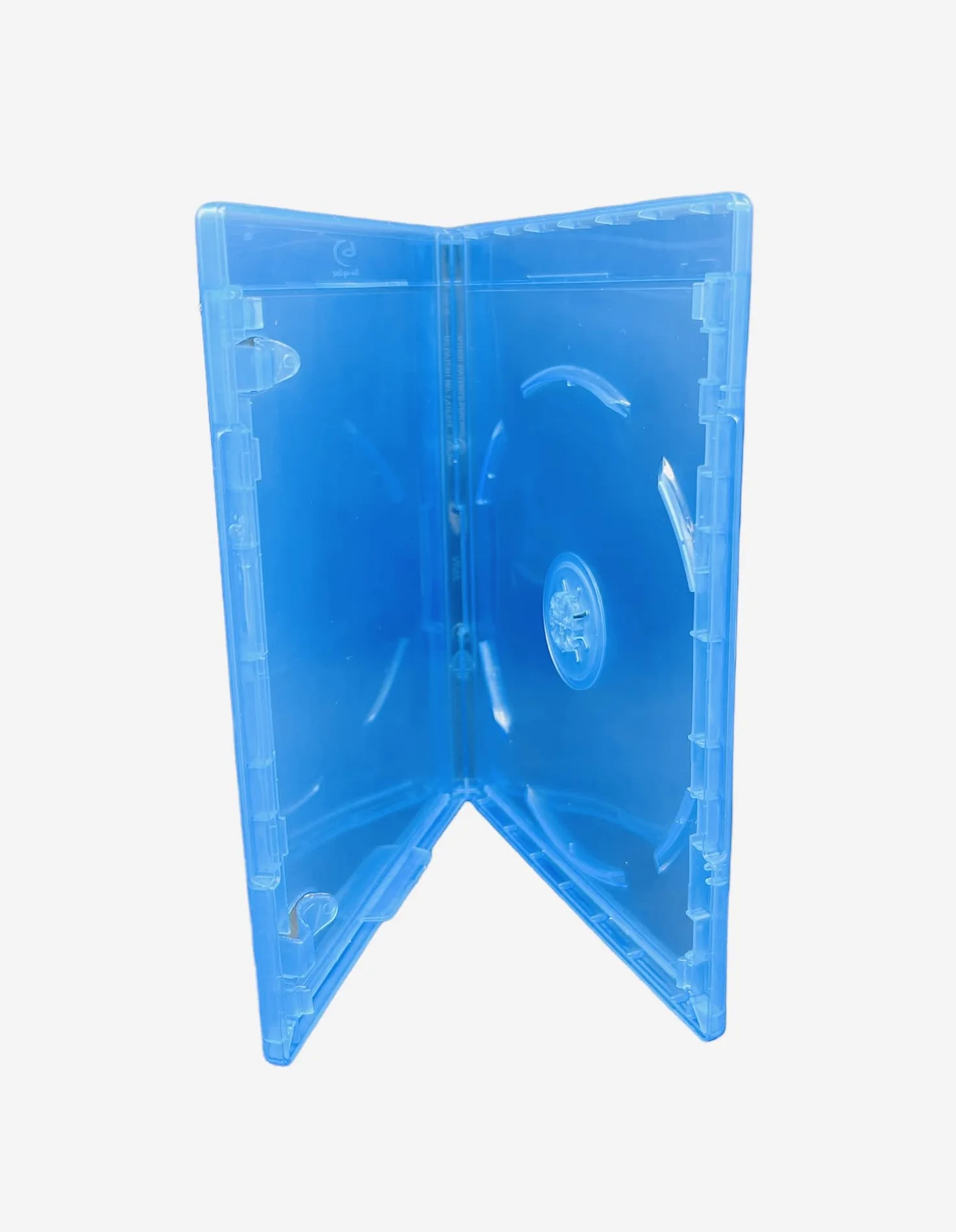 5 custodie singole per Blu-ray Viva Elite, custodia per dischi Blu-ray da 11 mm con custodia trasparente per opere d'arte, plastica resistente in polipropilene, hub sicuro a pulsante, custodia di