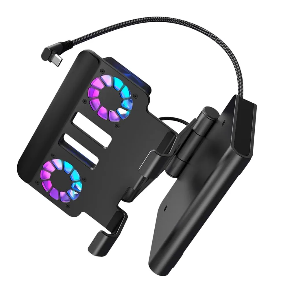 Docking Station per ROG X, Steam Deck, per legion Go, Switch - 4K@144Hz 2.1, 85W di ricarica, doppie ventole di raffreddamento, Gigabit Ethernet, Hub USB 3.1 per console portatili