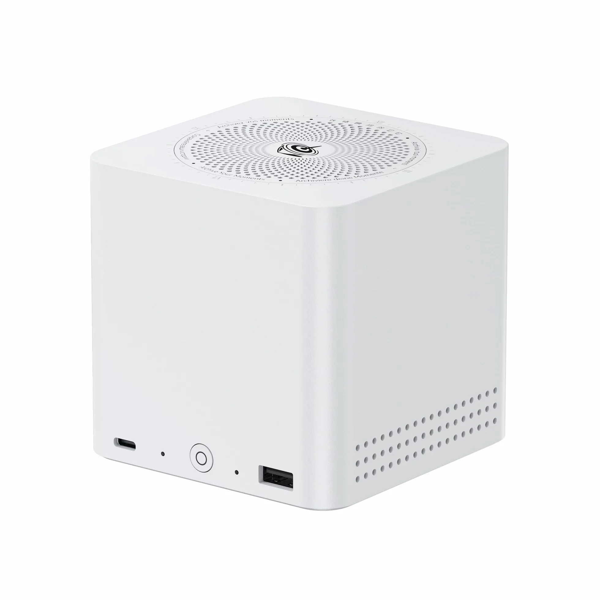 Beelink ME Mini PC, Intel N150 fino a 3,6 GHz, 16 GB LPDDR5, SSD M.2 da 1 TB, 6 Slot M.2 NVMe, Dual LAN 2,5 G, HDMI, WiFi 6, BT 5.2, USB-C/Compact NAS/Office