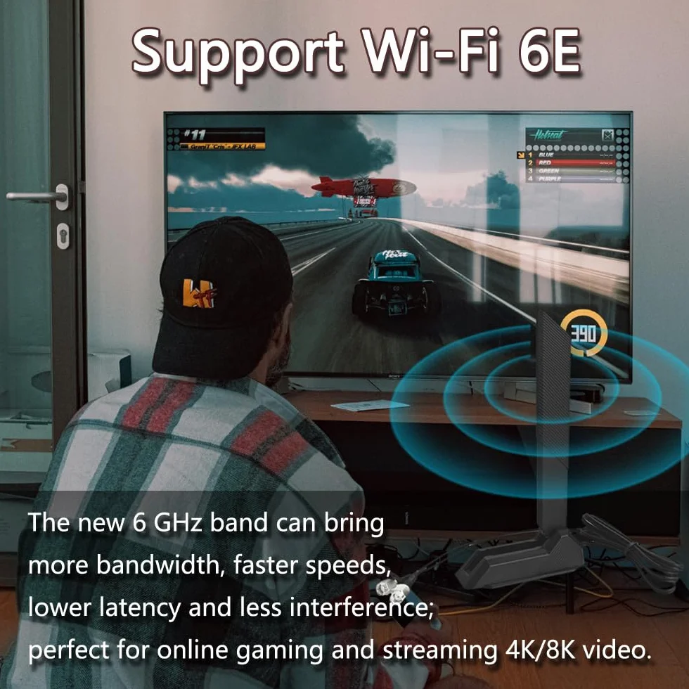 Gaming Antenna Esterna Antenna WiFi per ASUS ROG Strix B660-I Z590-E Z690-A Z690-E Z690-I X570-E Z590-F Z590-I Z690-A Z690-F 14008-02650600 Gaming X570-PRO Z690-PLUS ProArt Z690-CREATOR