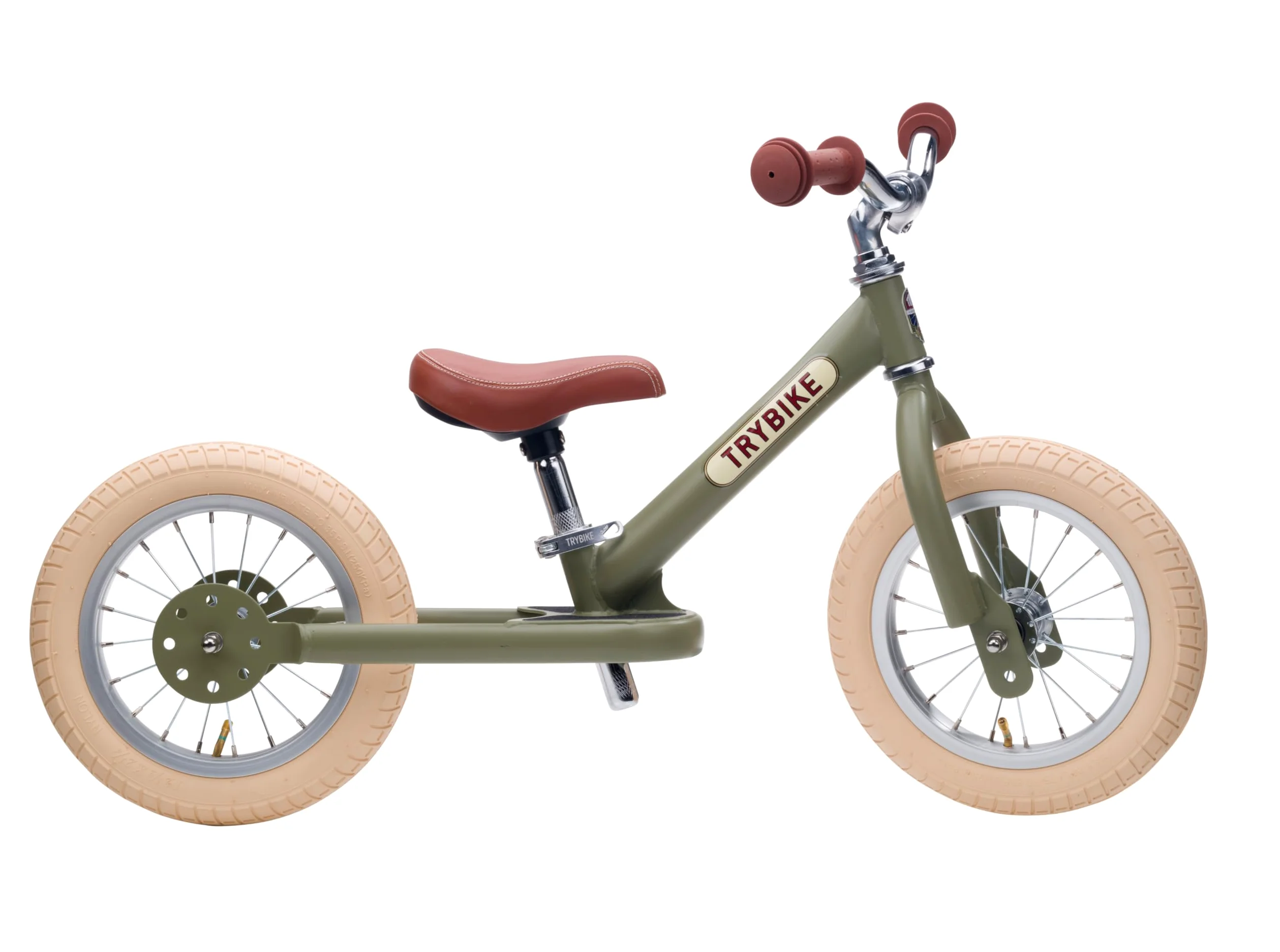 Trybike compatible - 2 Wheel Steel, Vintage Green