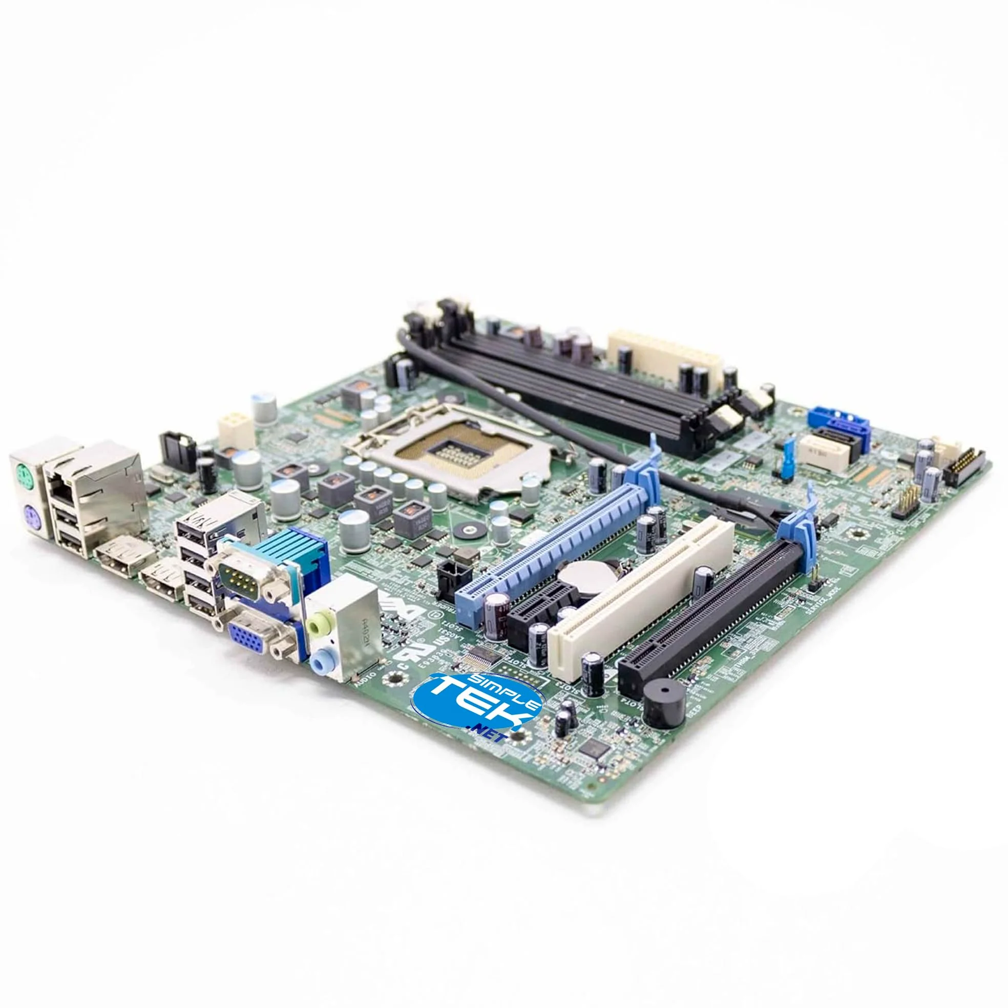 Simpletek - Scheda madre micro-ATX ricondizionata compatibile con OptiPlex 3010, 7010, 9010, chipset Q77 LGA1155, modello originale DELL 0YXT71 (Ricondizionato)