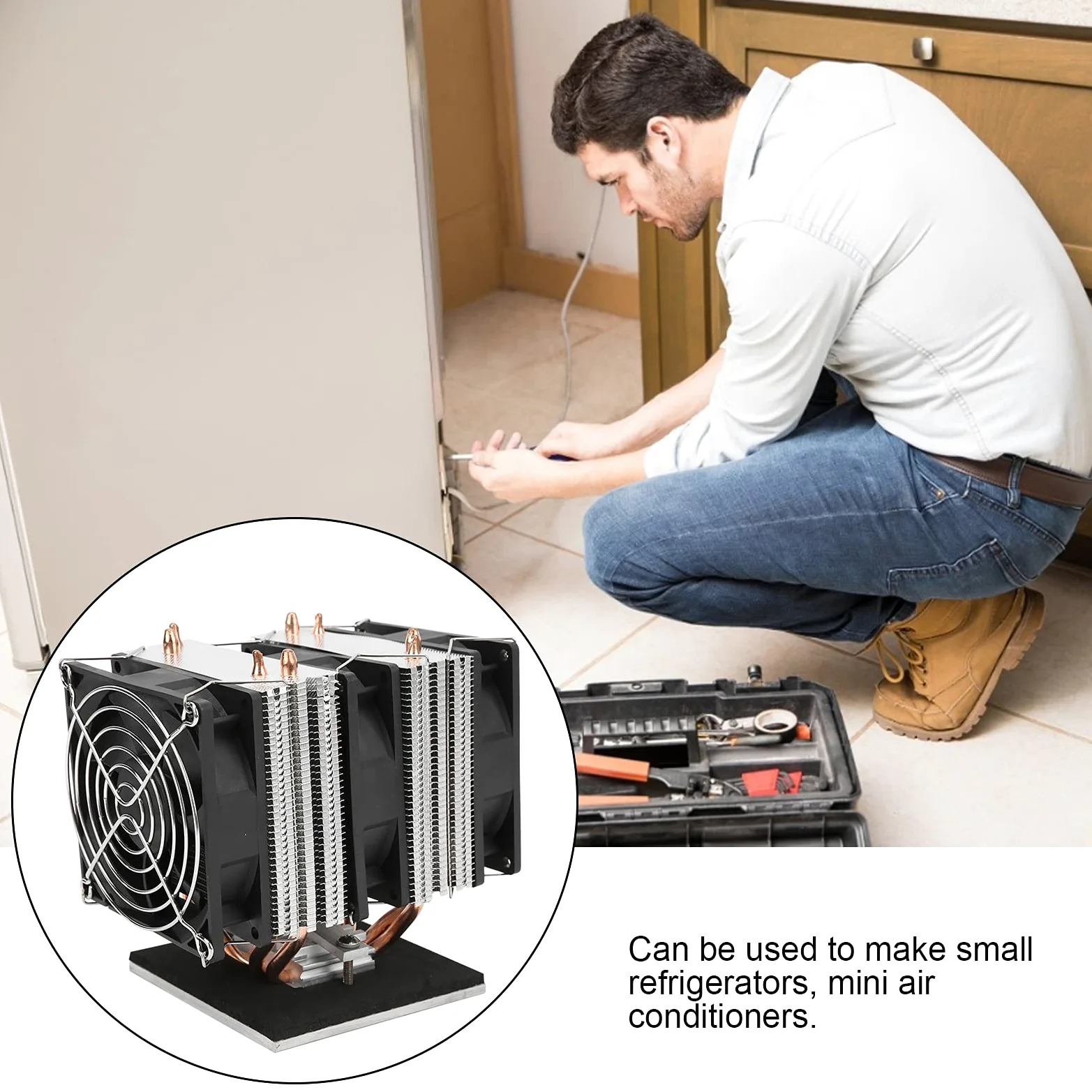 Dispositivo di raffreddamento Peltier, dispositivo di raffreddamento termoelettrico, di raffreddamento a refrigerazione termoelettrica