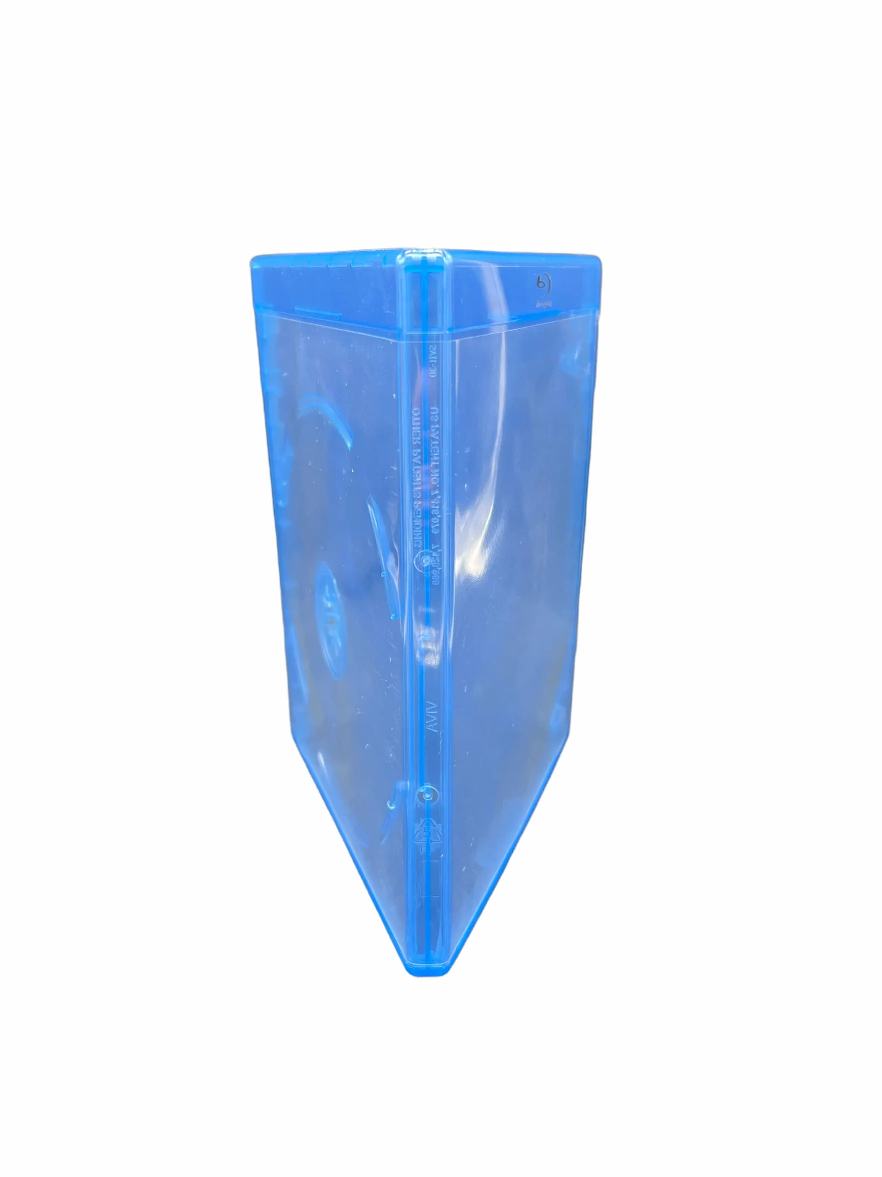 5 custodie singole per Blu-ray Viva Elite, custodia per dischi Blu-ray da 11 mm con custodia trasparente per opere d'arte, plastica resistente in polipropilene, hub sicuro a pulsante, custodia di