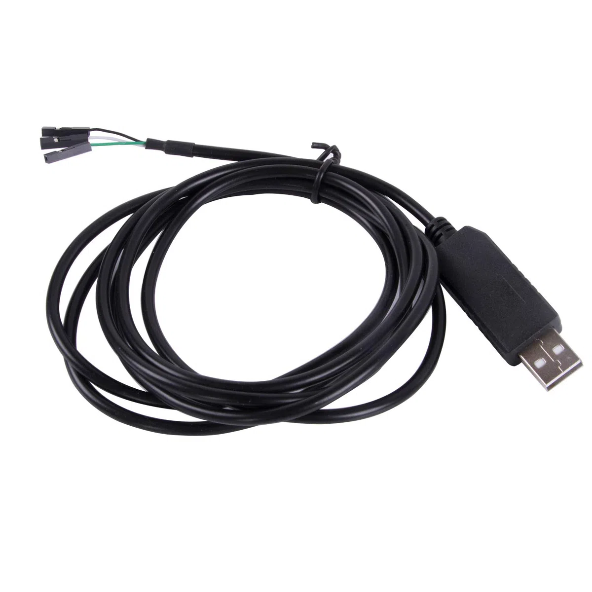 Cavo adattatore FTDI USB a TTL seriale 3,3 V 5 V con 3 pin passo 0,3 cm FeMale Socket Header UART IC FT232RL Chip per Windows 10 8 7 (livello logico 5 V TTL)