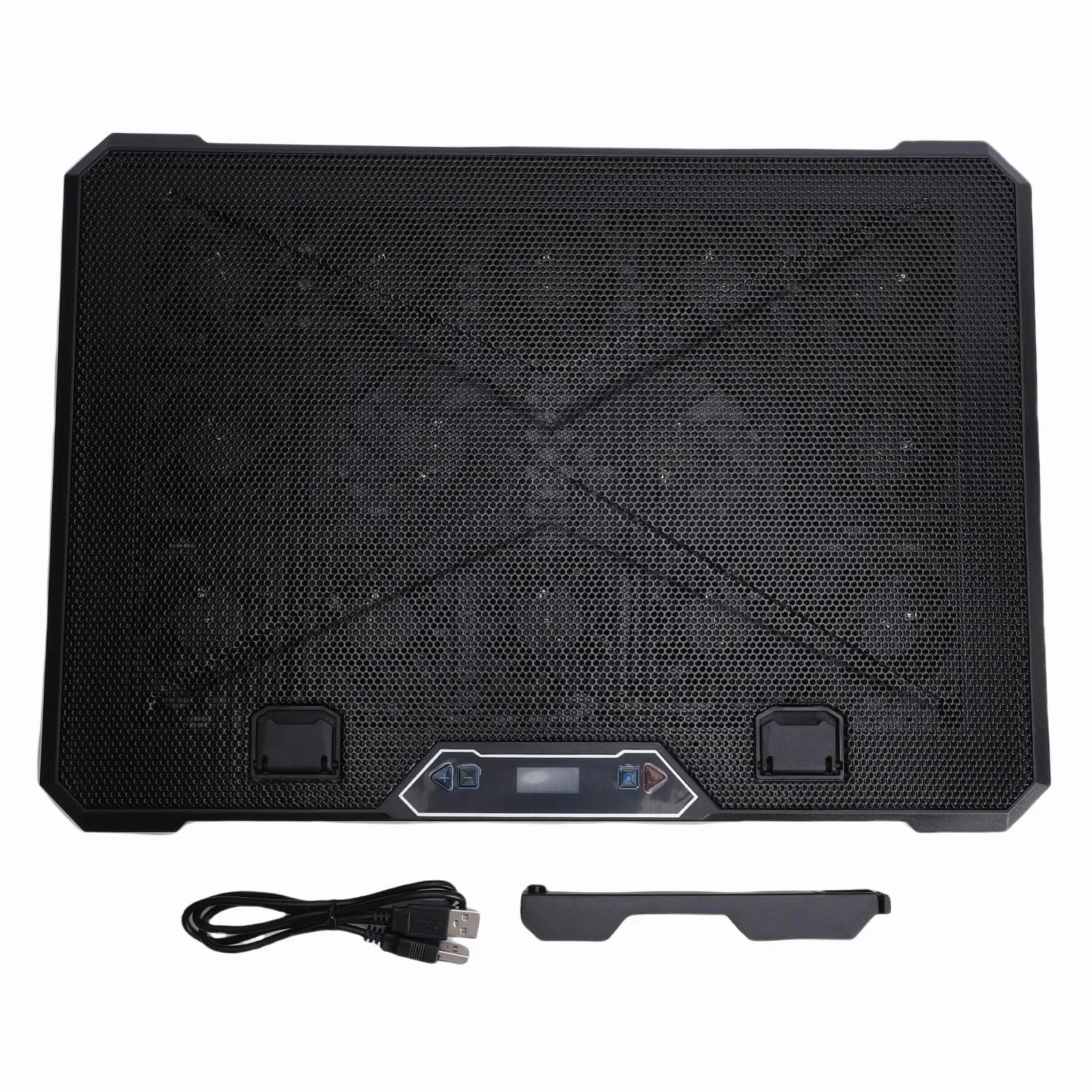 Jiawu Dispositivo di Raffreddamento per Laptop da Gioco con Luci RGB, velocità della Ventola Regolabile, Lega di Alluminio per Appassionati di Giochi (#2)