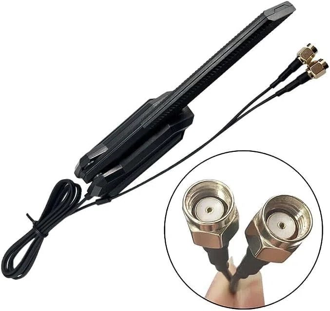 Gintai Antenna WiFi Cavo 5/6/6E per ASUS 2T2R Prime X299-DELUXE II, B250I B360-I B150I PRO Gaming H170I H170I-PRO H170I-PLUS H270I H370-I RAM-Page VI Extreme per RAM-Page IV Extreme
