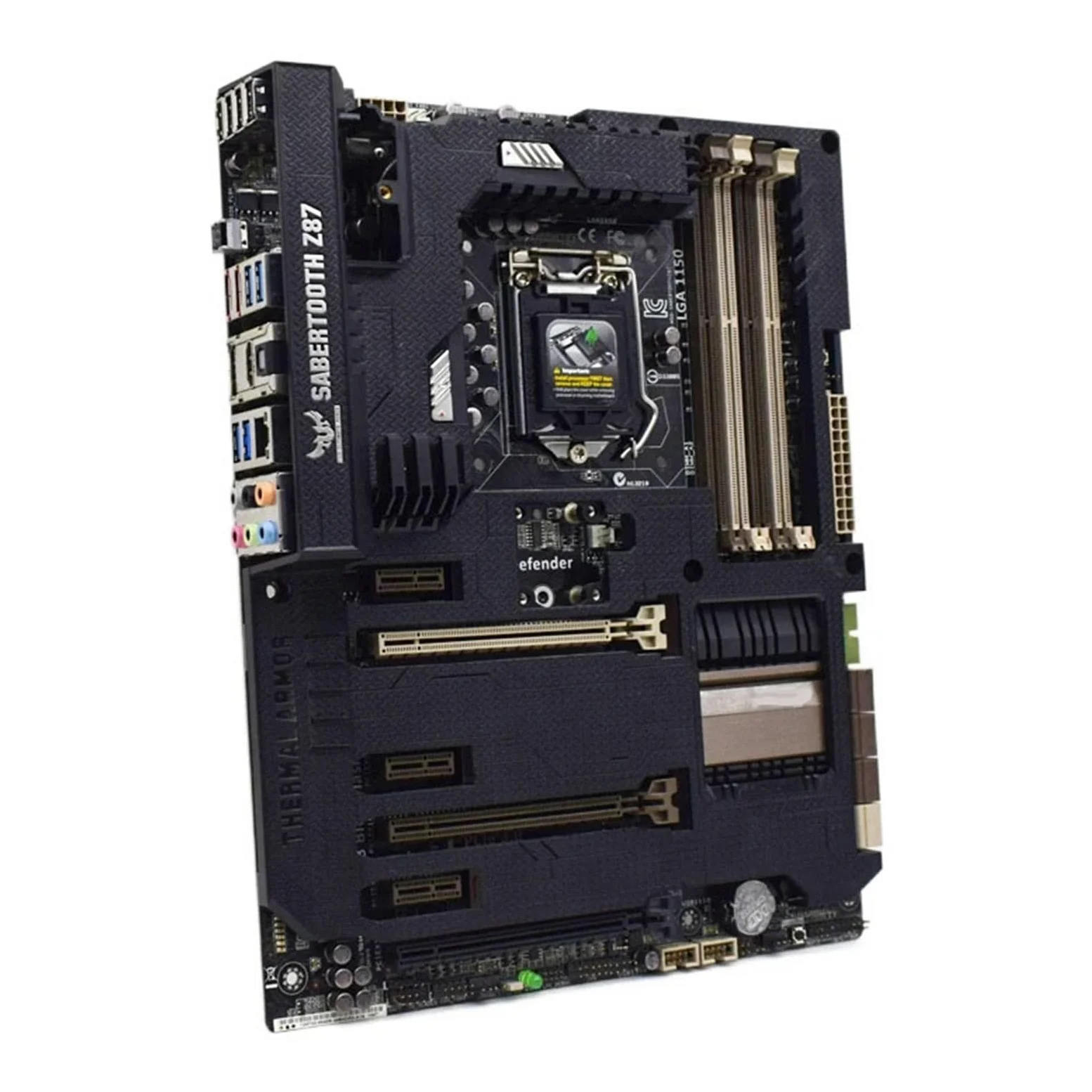 scheda madre Fit For Asus SABERTOOTH Z87 | LGA 1150 ATX DDR3 32GB USB3.0 PCI-E 3. SATA III for Core I3-4170Scheda madre