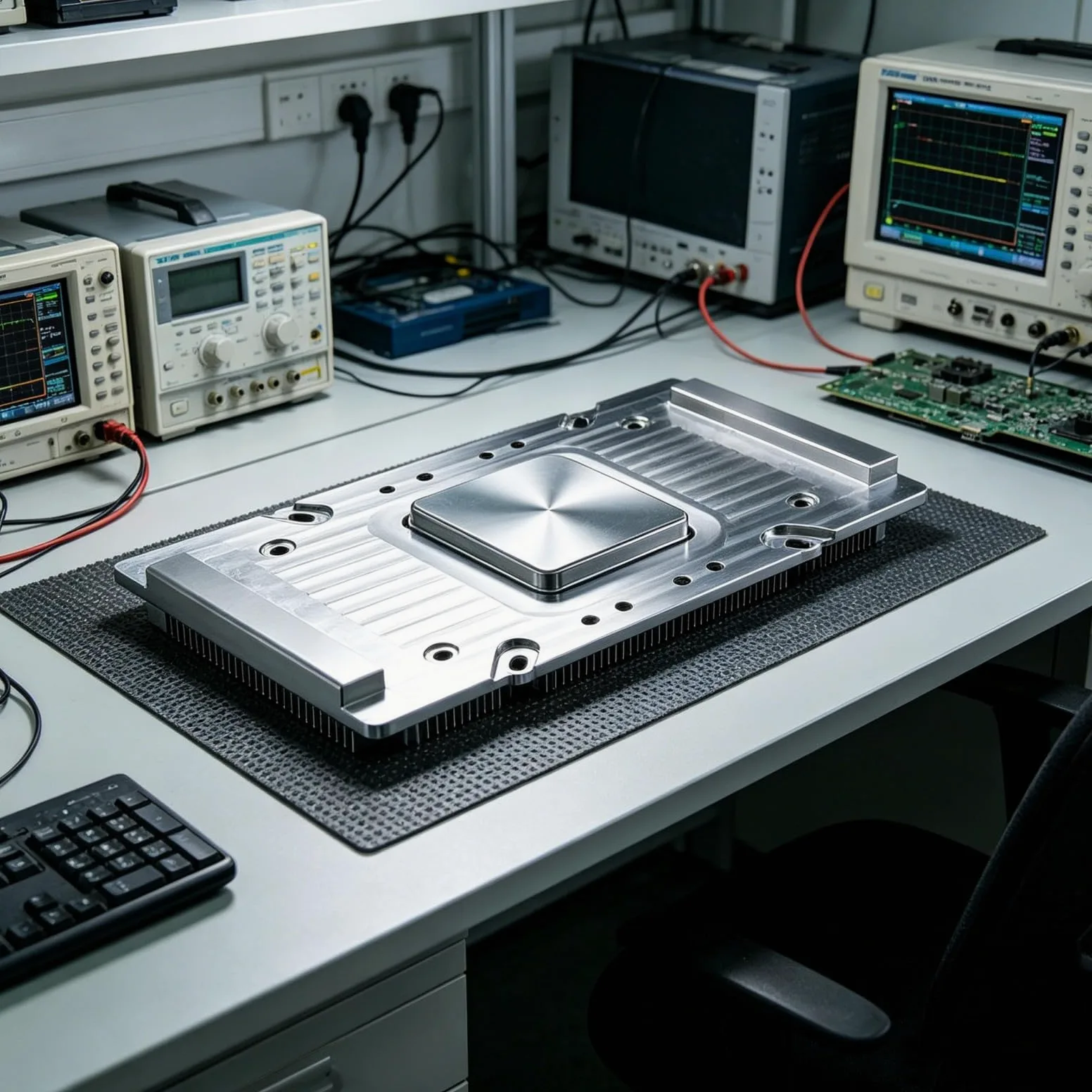 Scheda grafica GPU di raffreddamento della camera Piastra di conduzione del calore Piastra adattatore di dissipazione del calore per V100 SXM2 Accessori Dissipatore di calore Set di