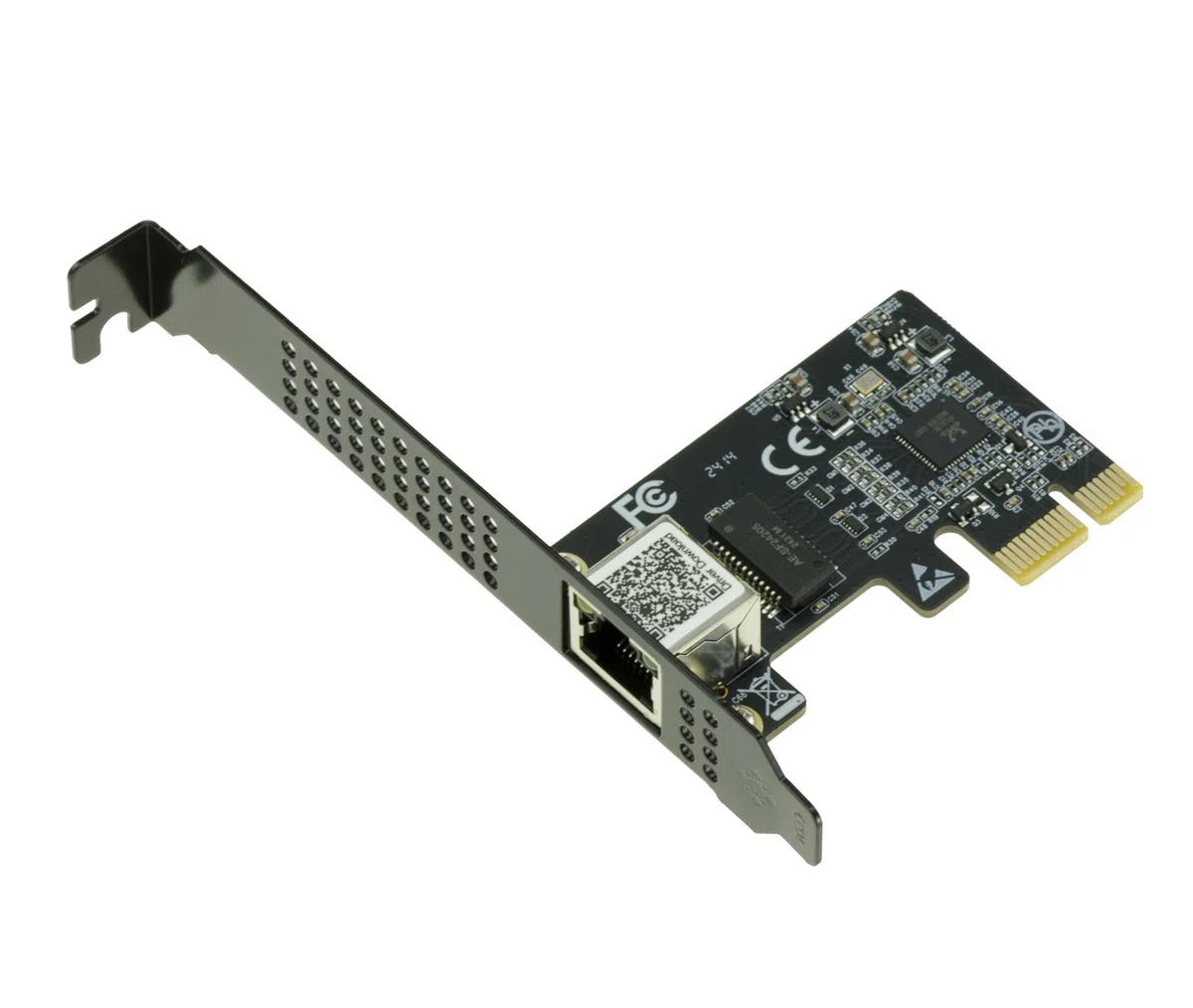 KALEA-INFORMATIQUE Scheda controller di rete PCIe 5 Gigabit ETHERNET 10 100 1000 1G 2,5G 5G con connettore RJ45 e chipset REALTEK RTL8126 CHIPSET